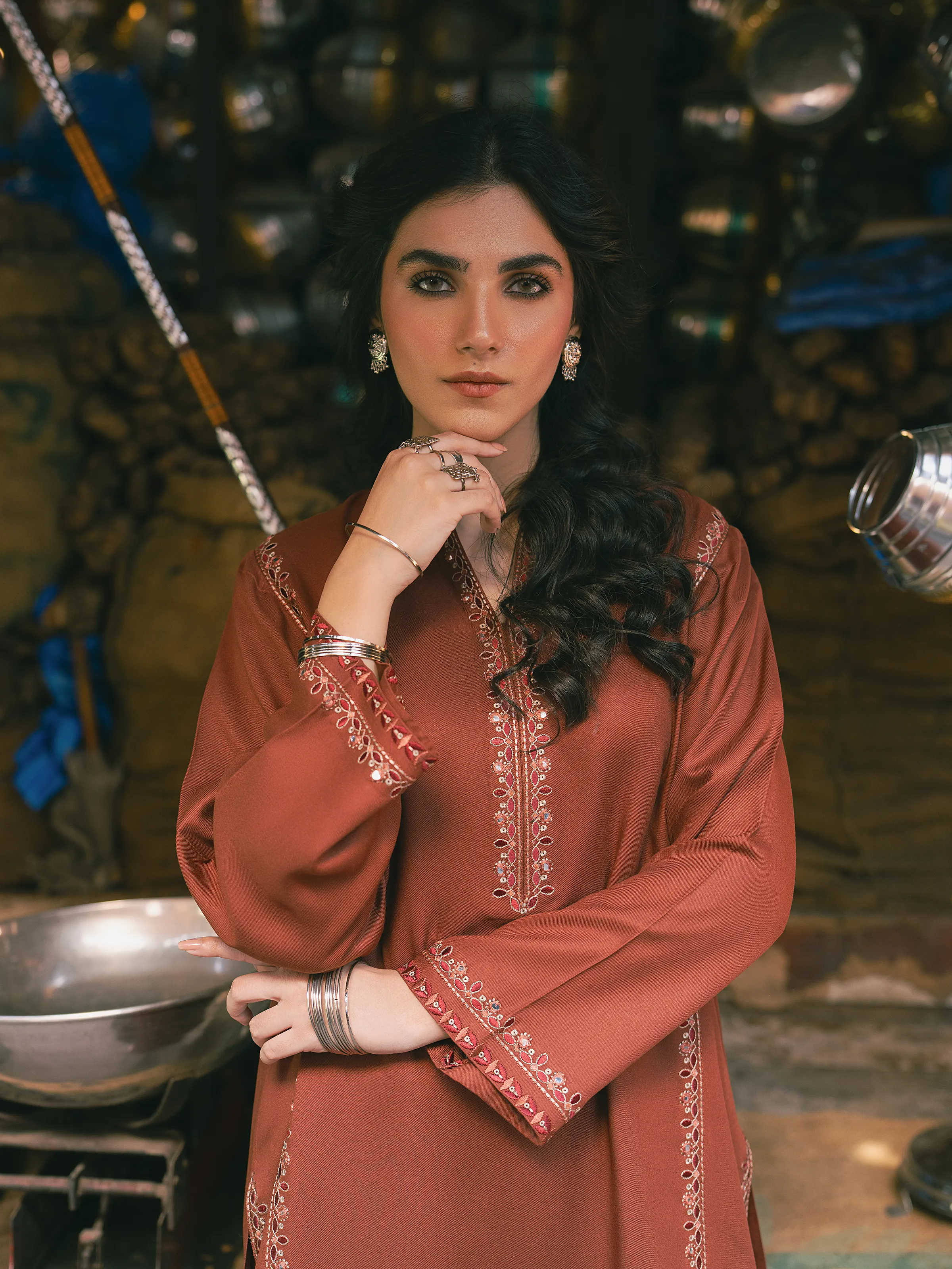 Pret Embroidered Viscose Co-Ord Set - EWTKED5-84052ST - Image 2