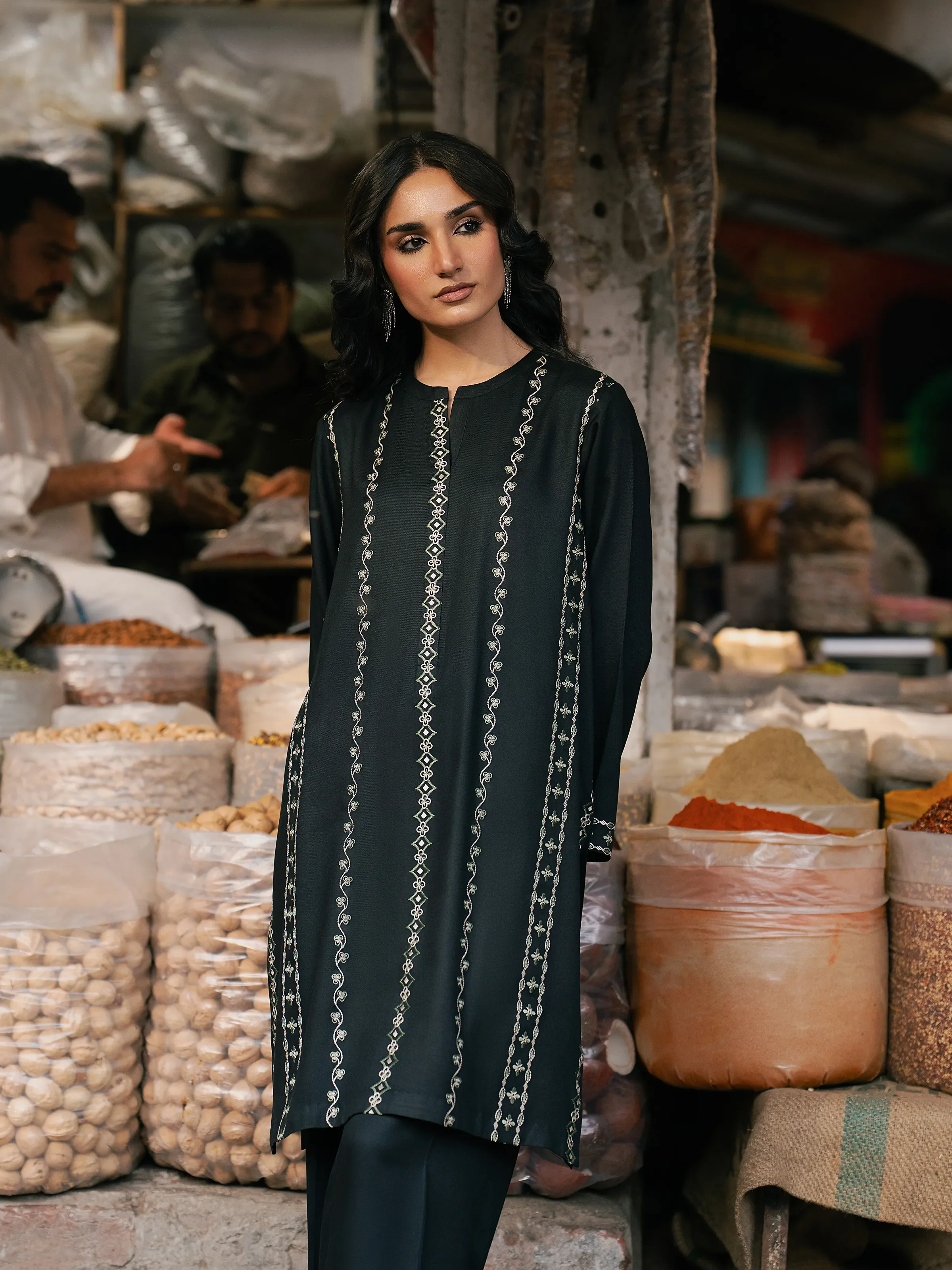 Pret Embroidered Viscose Co-Ord Set - EWTKED5-84057ST - Image 2