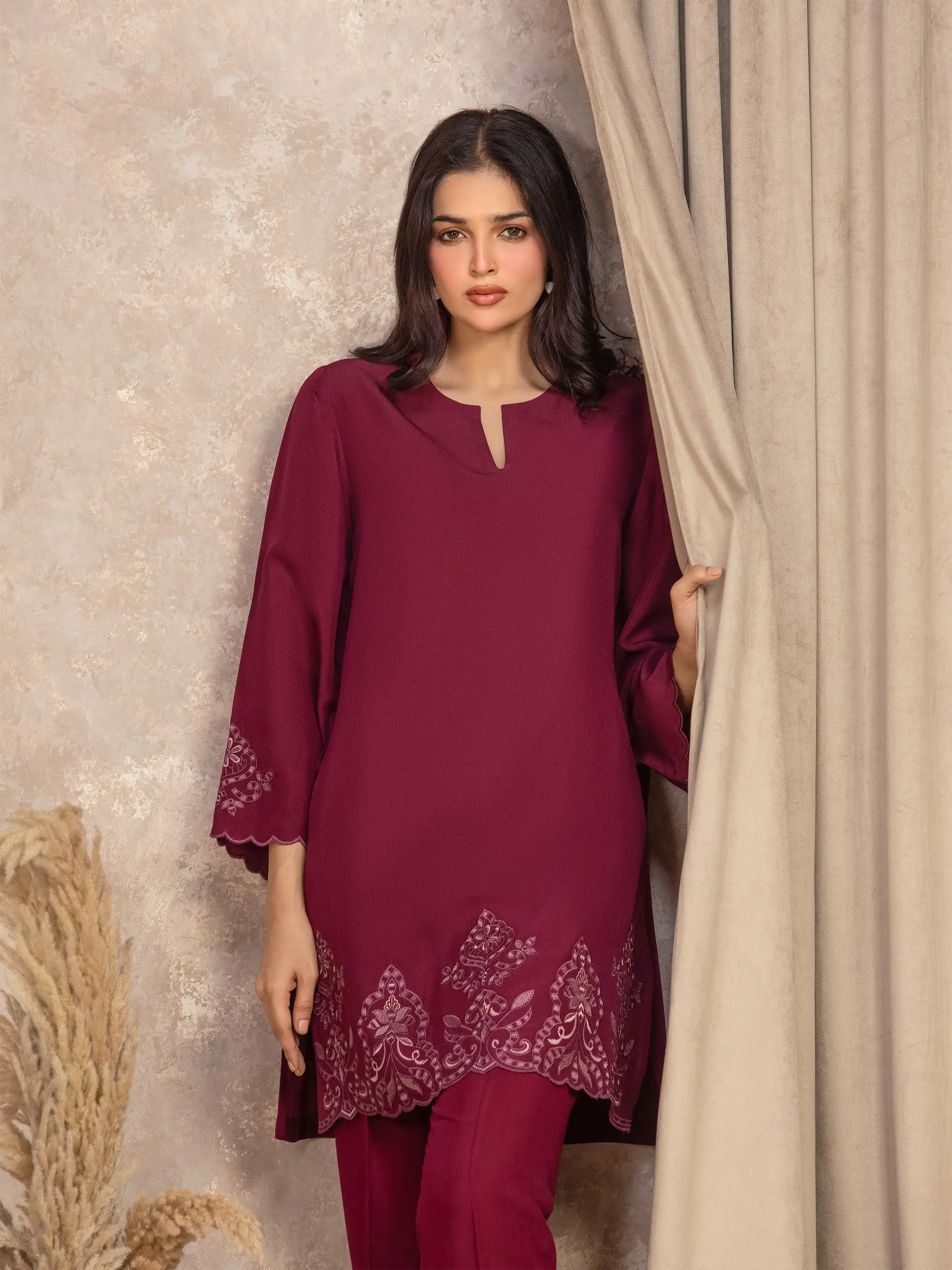 Pret Embroidered Viscose Co-Ord Set - EWTKED5-84060ST - Image 2