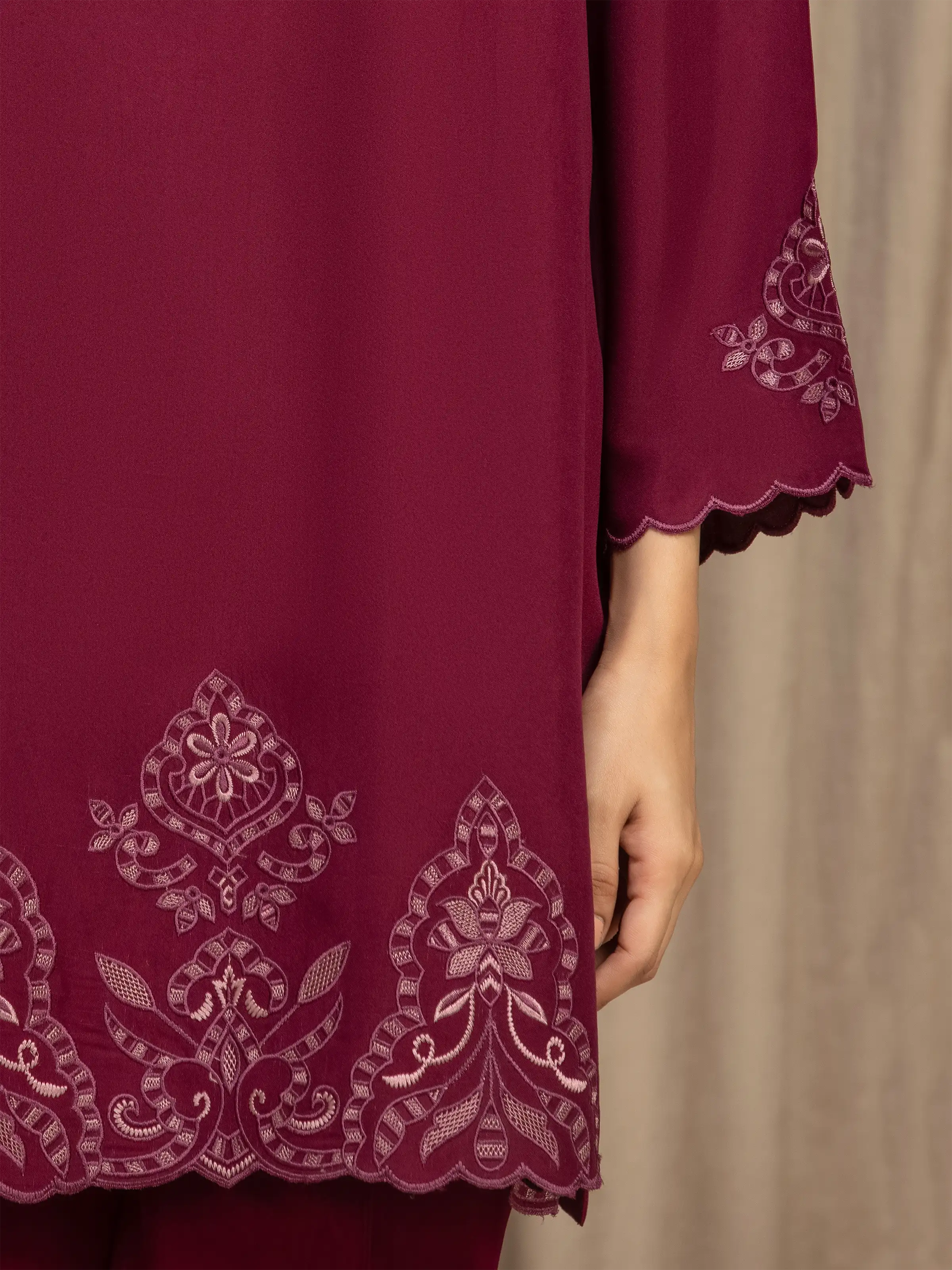 Pret Embroidered Viscose Co-Ord Set - EWTKED5-84060ST - Image 3