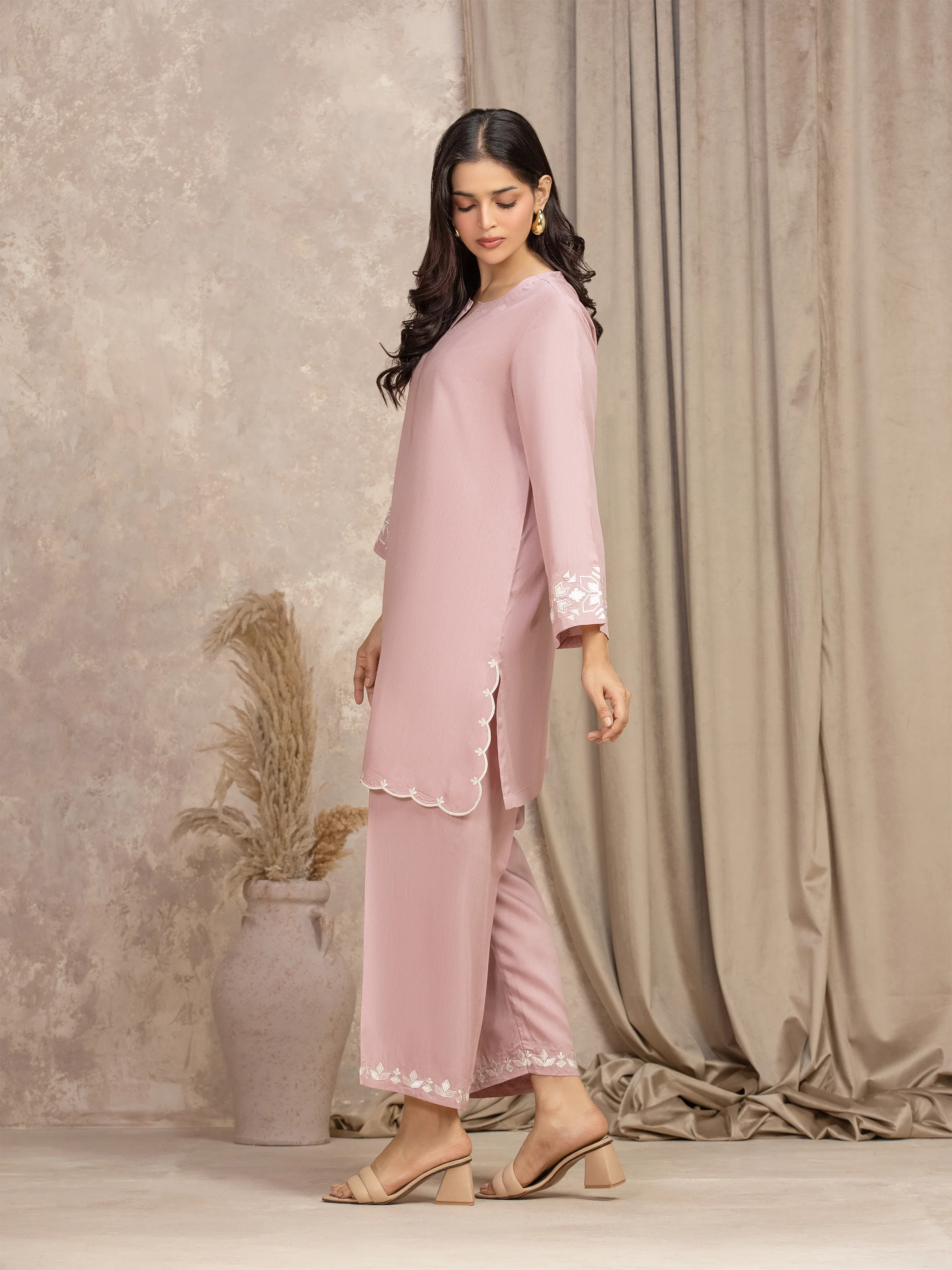 Pret Embroidered Viscose Co-Ord Set - EWTKED5-84065ST - Image 3