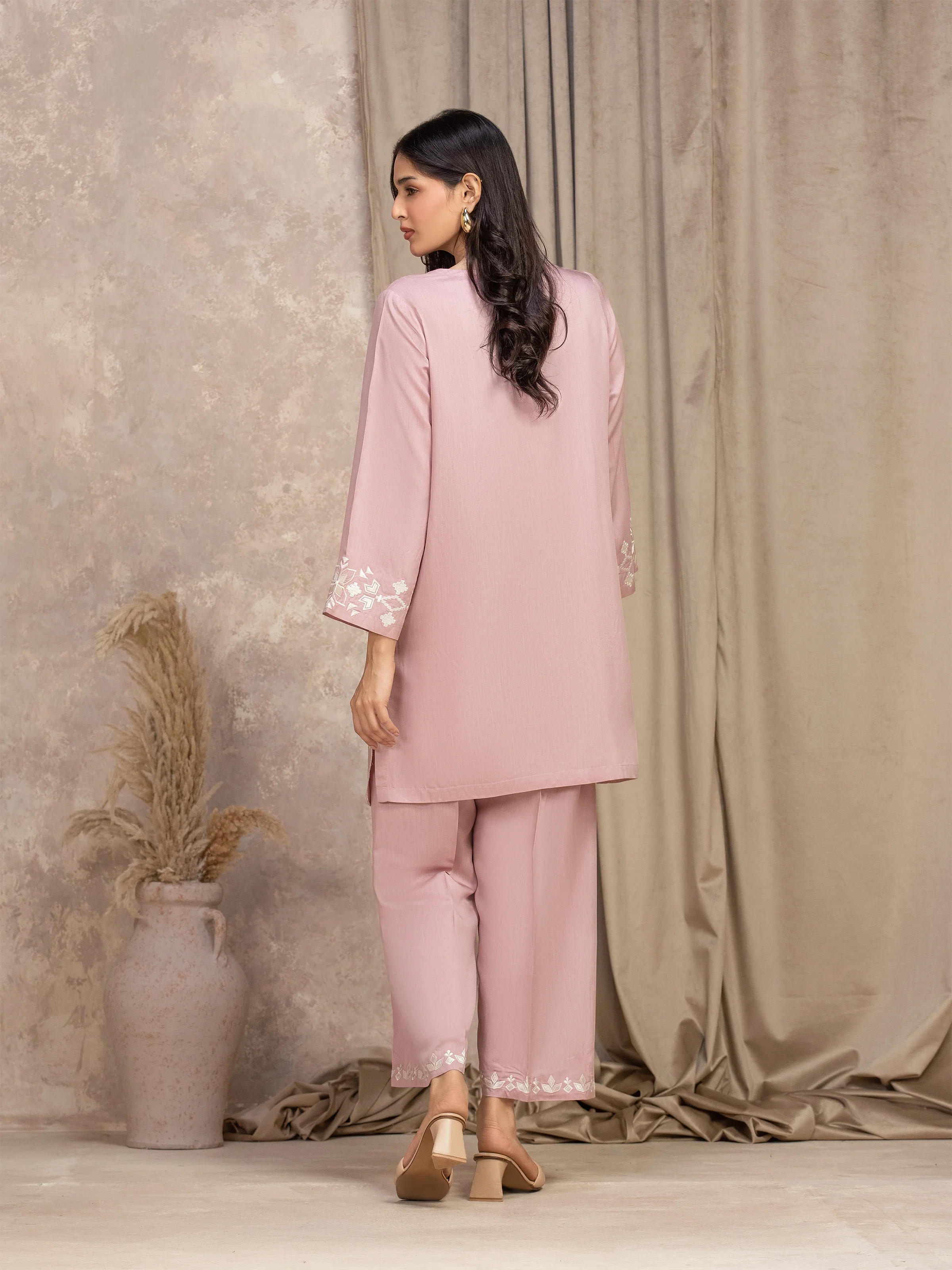 Pret Embroidered Viscose Co-Ord Set - EWTKED5-84065ST - Image 4