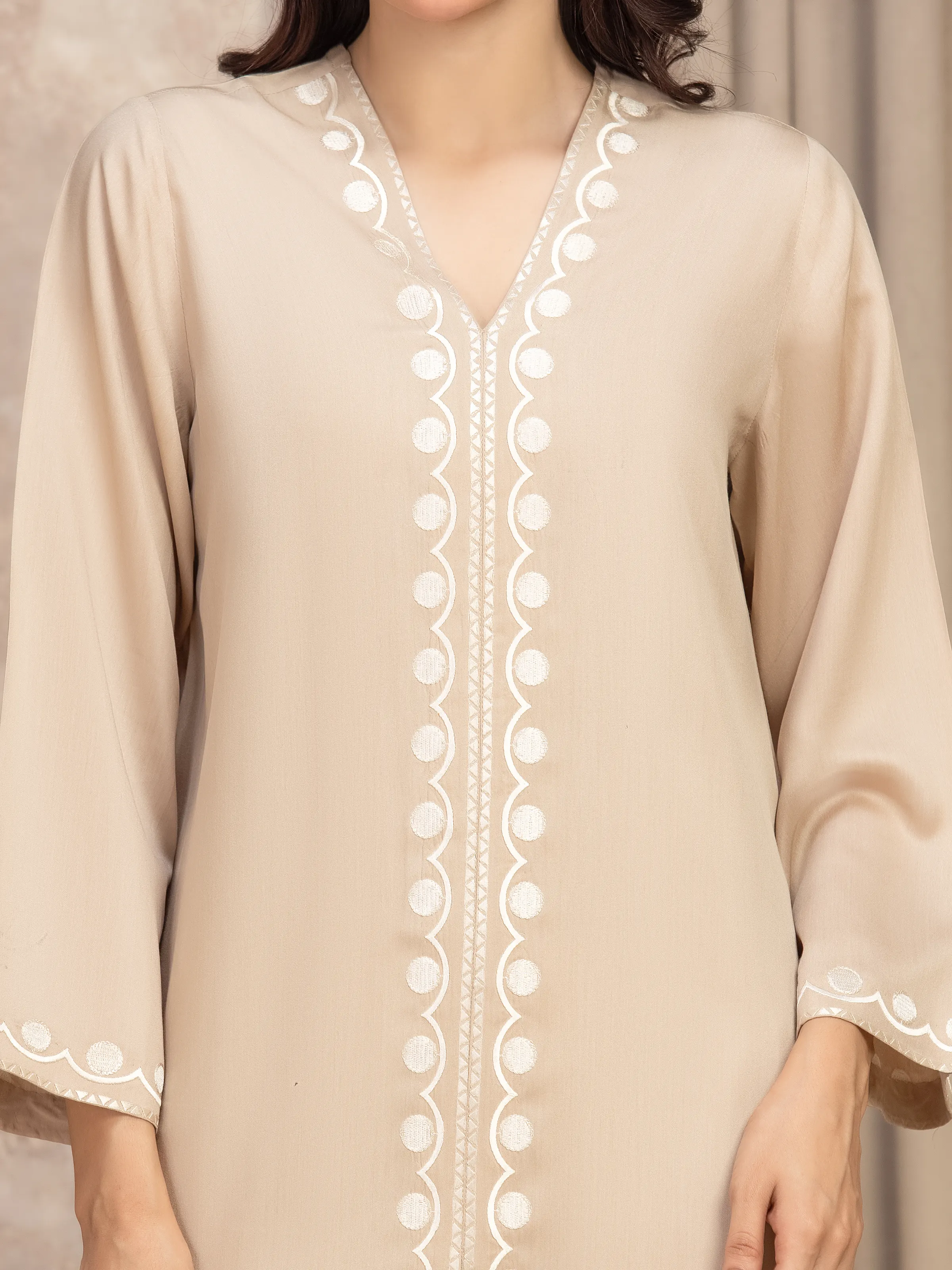 Pret Embroidered Viscose Co-Ord Set - EWTKED5-84068ST - Image 3