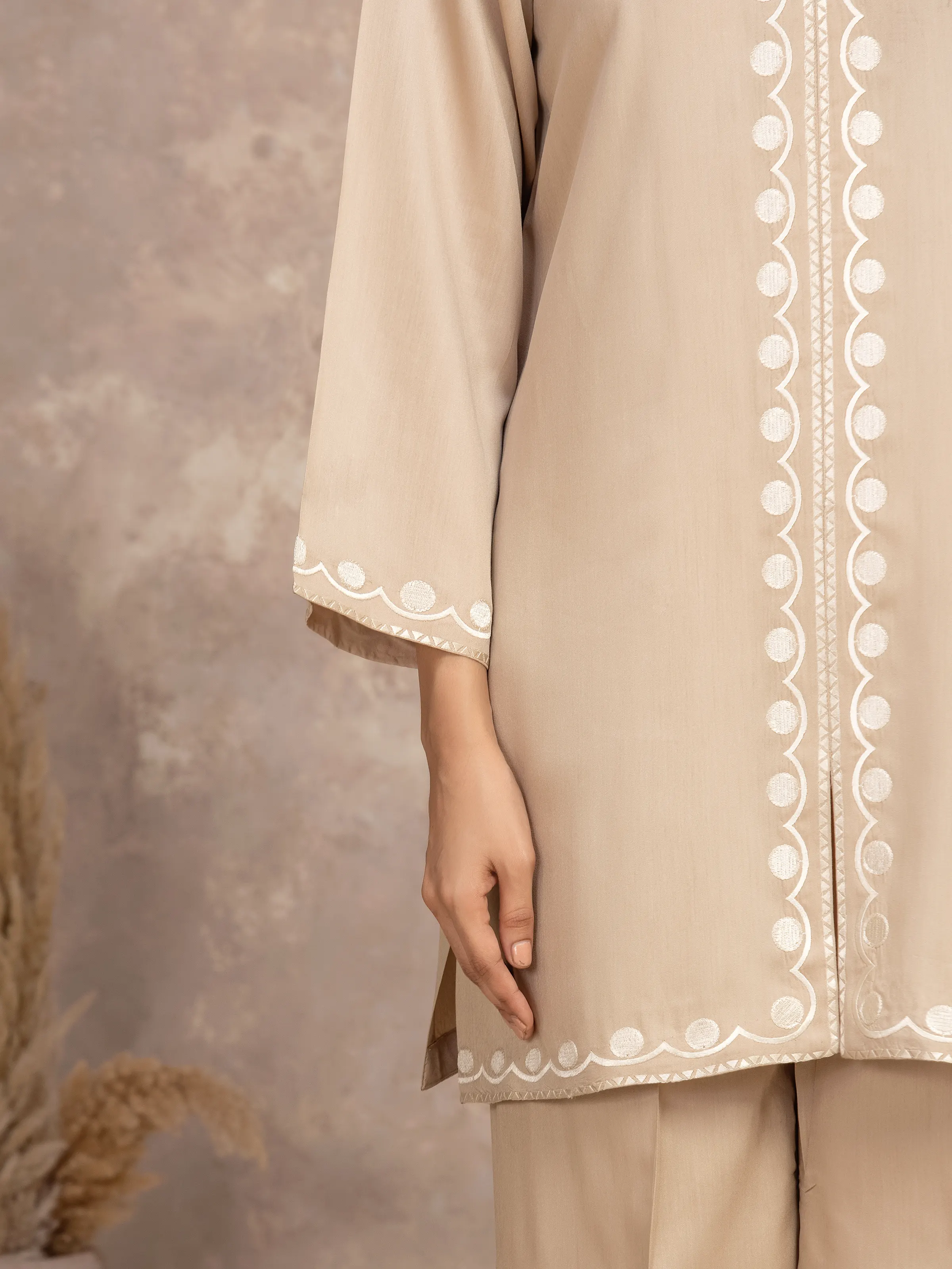 Pret Embroidered Viscose Co-Ord Set - EWTKED5-84068ST - Image 4