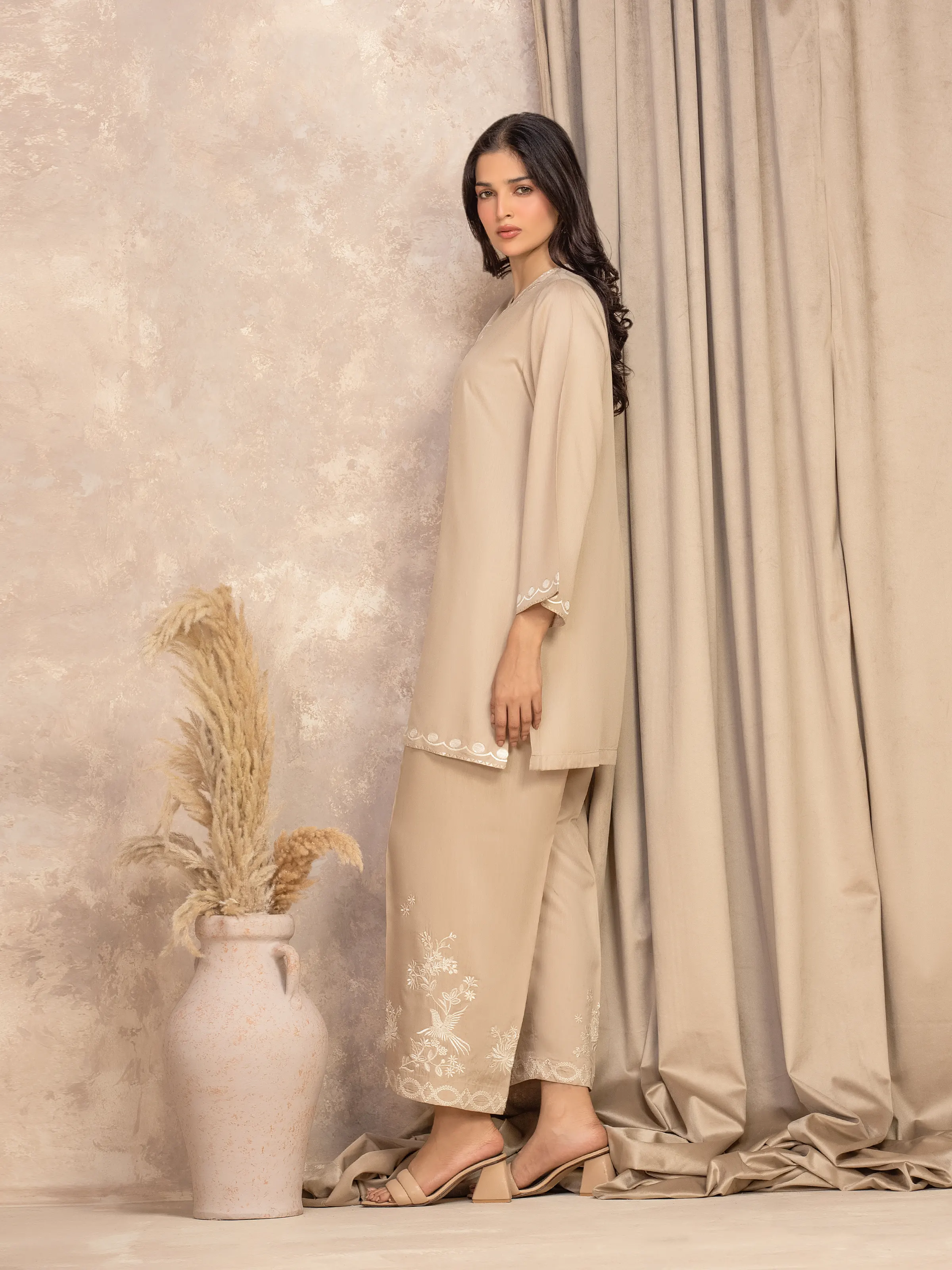 Pret Embroidered Viscose Co-Ord Set - EWTKED5-84068ST - Image 5