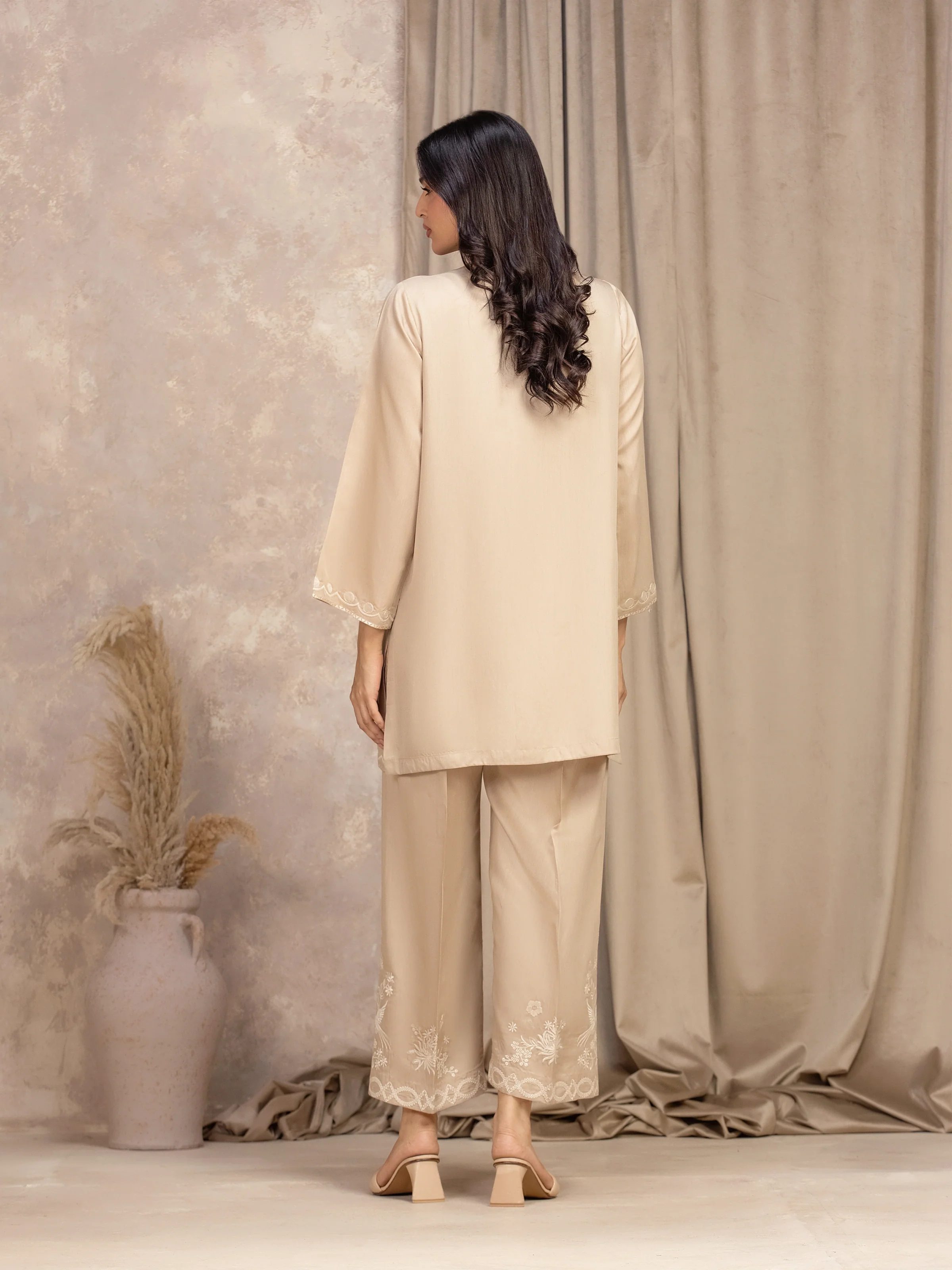 Pret Embroidered Viscose Co-Ord Set - EWTKED5-84068ST - Image 6