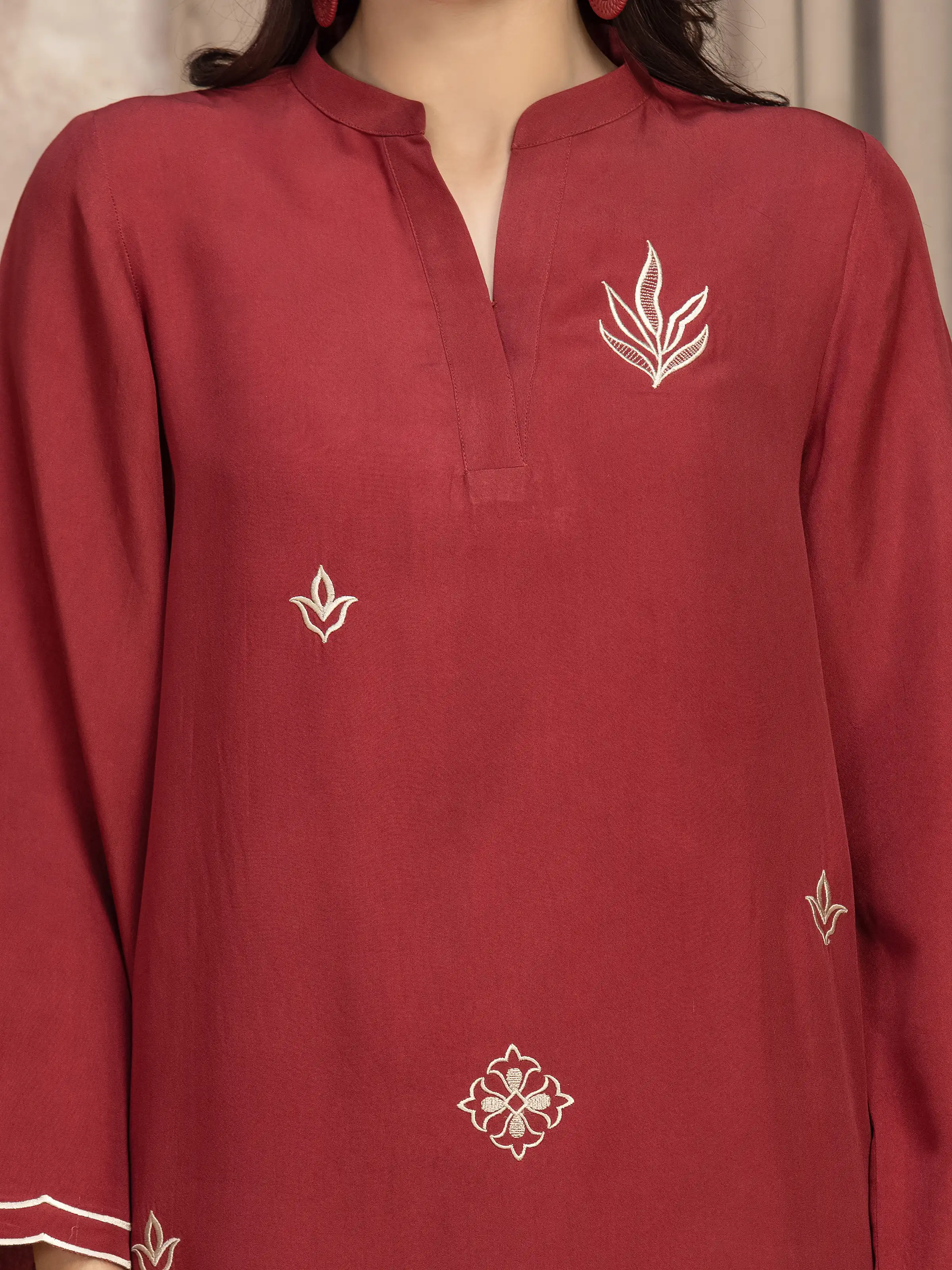 Pret Embroidered Viscose Co-Ord Set - EWTKED5-84069ST - Image 3