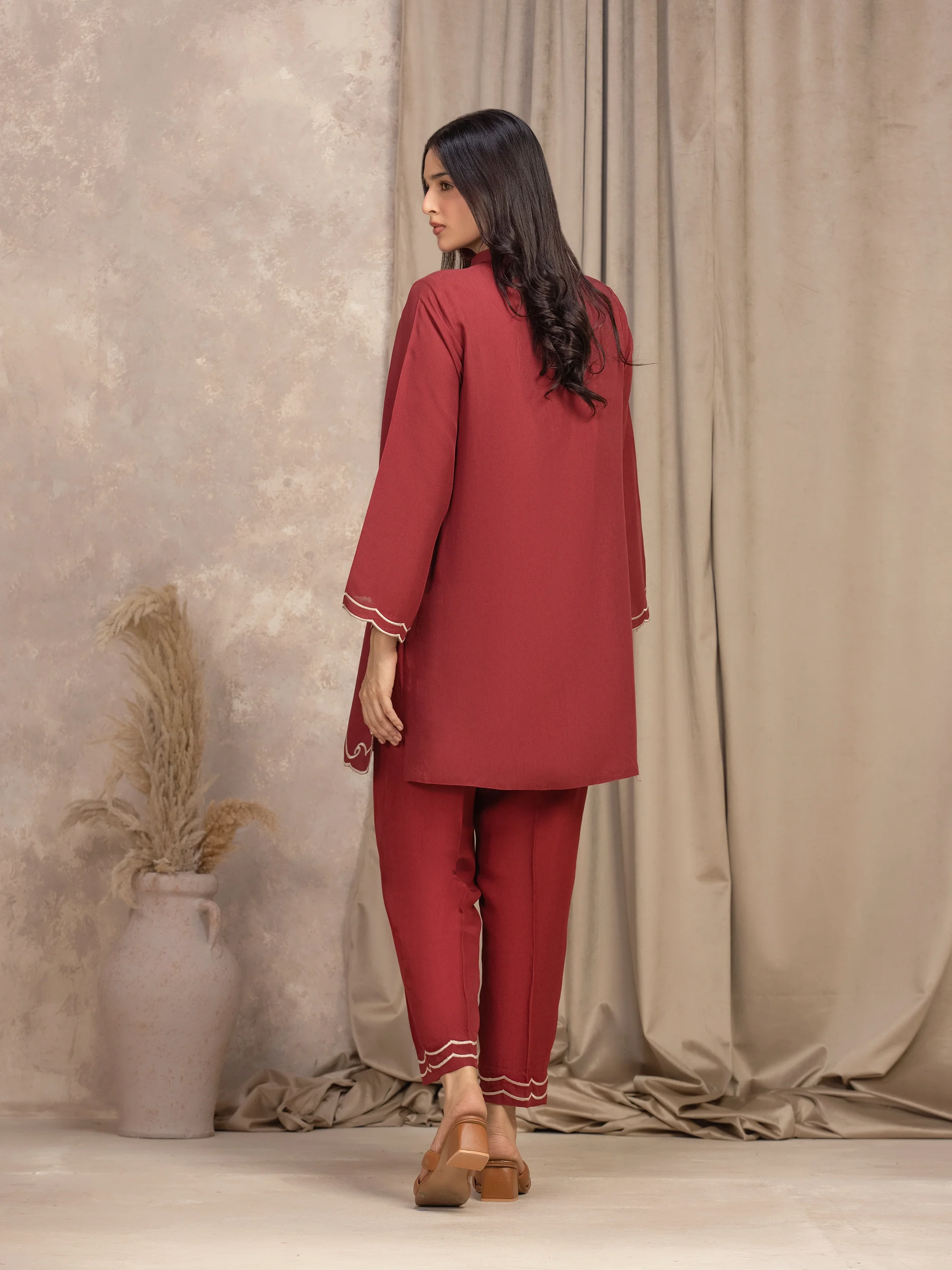 Pret Embroidered Viscose Co-Ord Set - EWTKED5-84069ST - Image 6