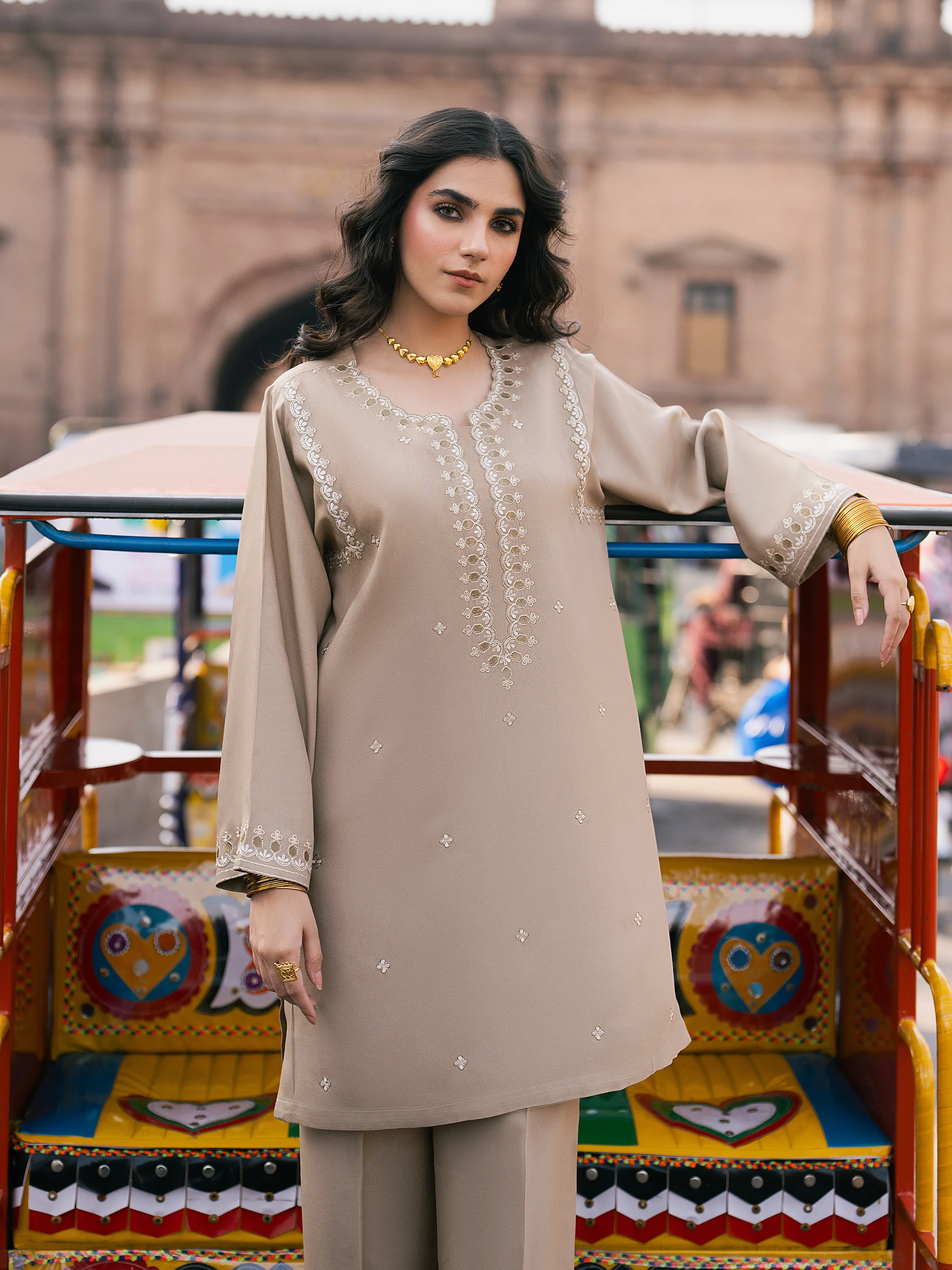 Pret Embroidered Viscose Co-Ord Set - EWTKED5-84102ST - Image 2