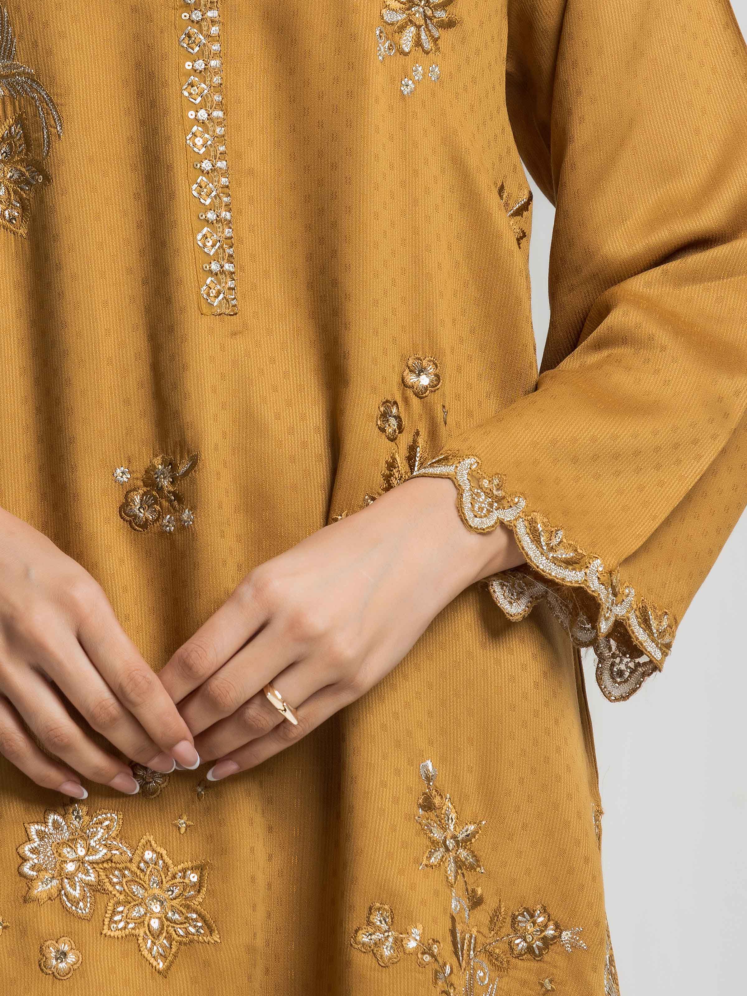 Pret Embroidered Viscose Suit - EWTKED6-84122-3P - Image 3