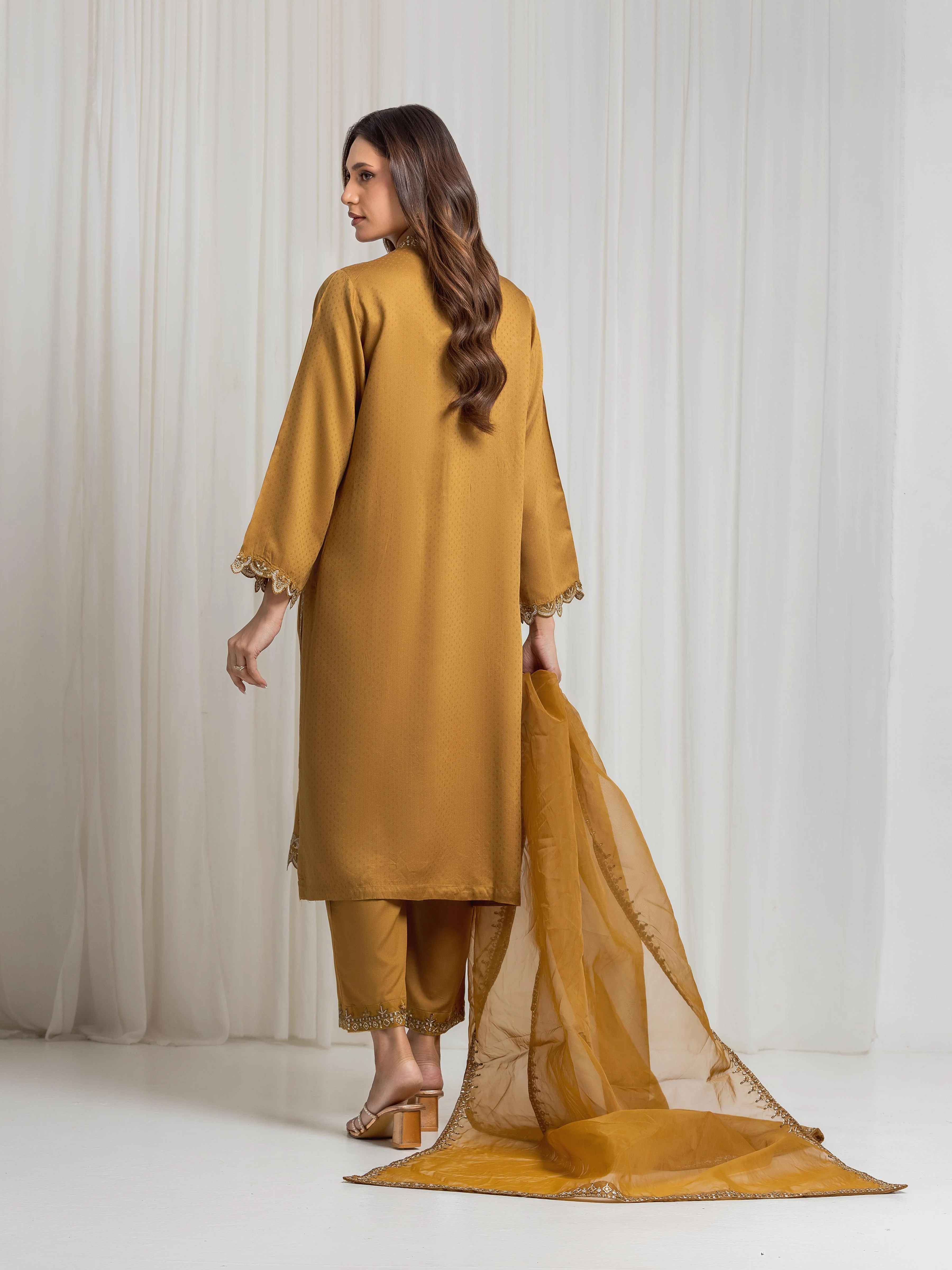 Pret Embroidered Viscose Suit - EWTKED6-84122-3P - Image 5