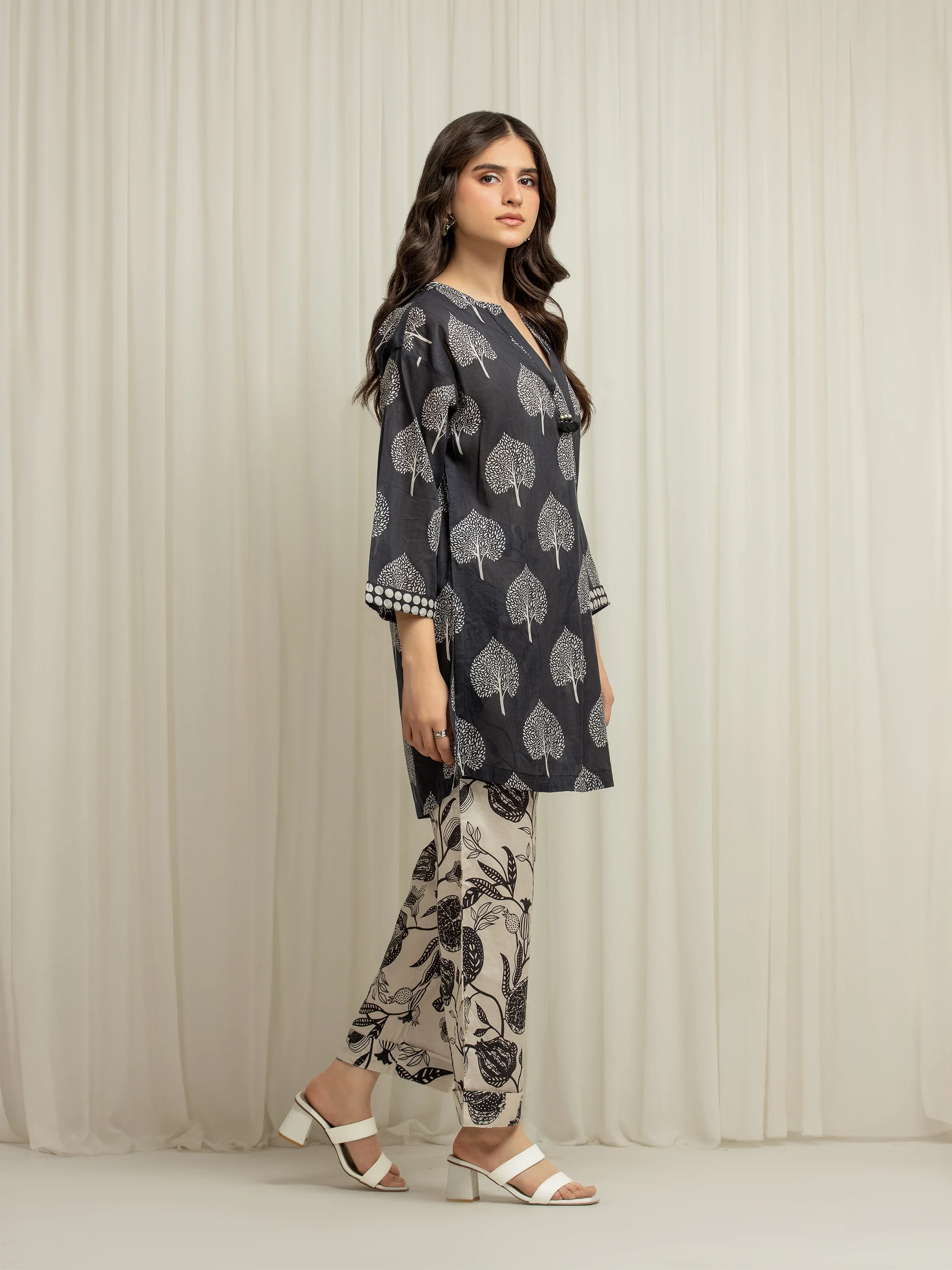 Pret Printed Lawn Co-Ord Set - EWTKP5-81901ST - Image 5