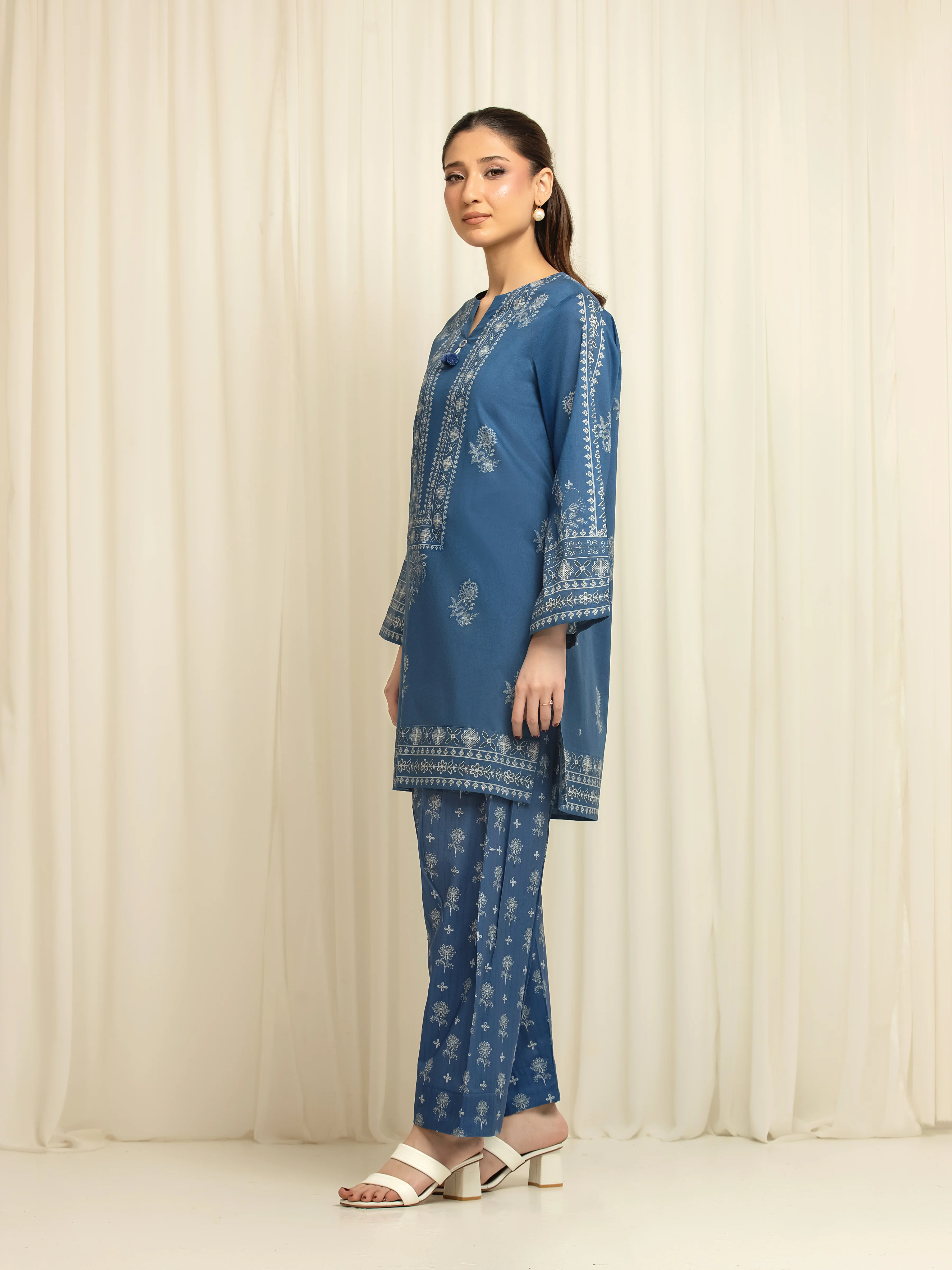 Pret Printed Lawn Shirt Trouser - EWTKP6-86016ST - Image 4
