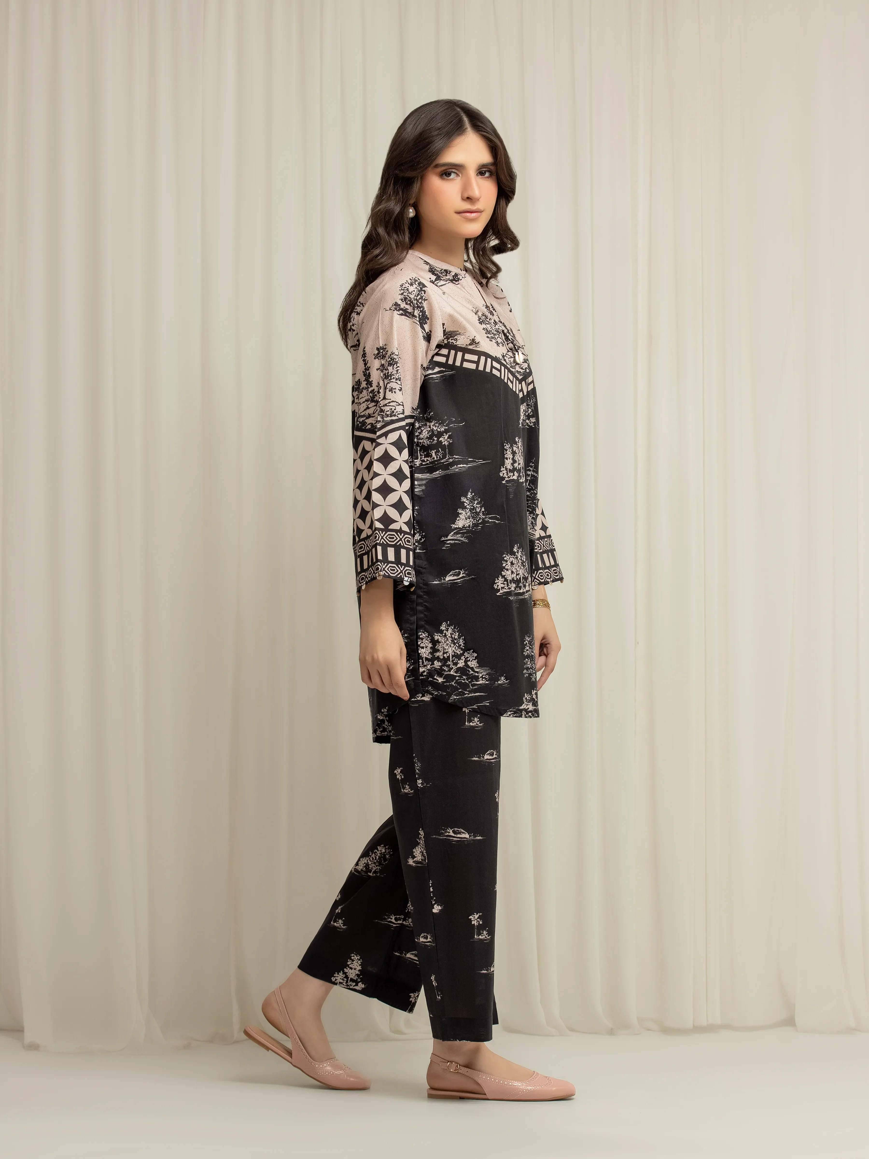 Pret Printed Lawn Co-Ord Set - EWTKP6-86017ST - Image 5