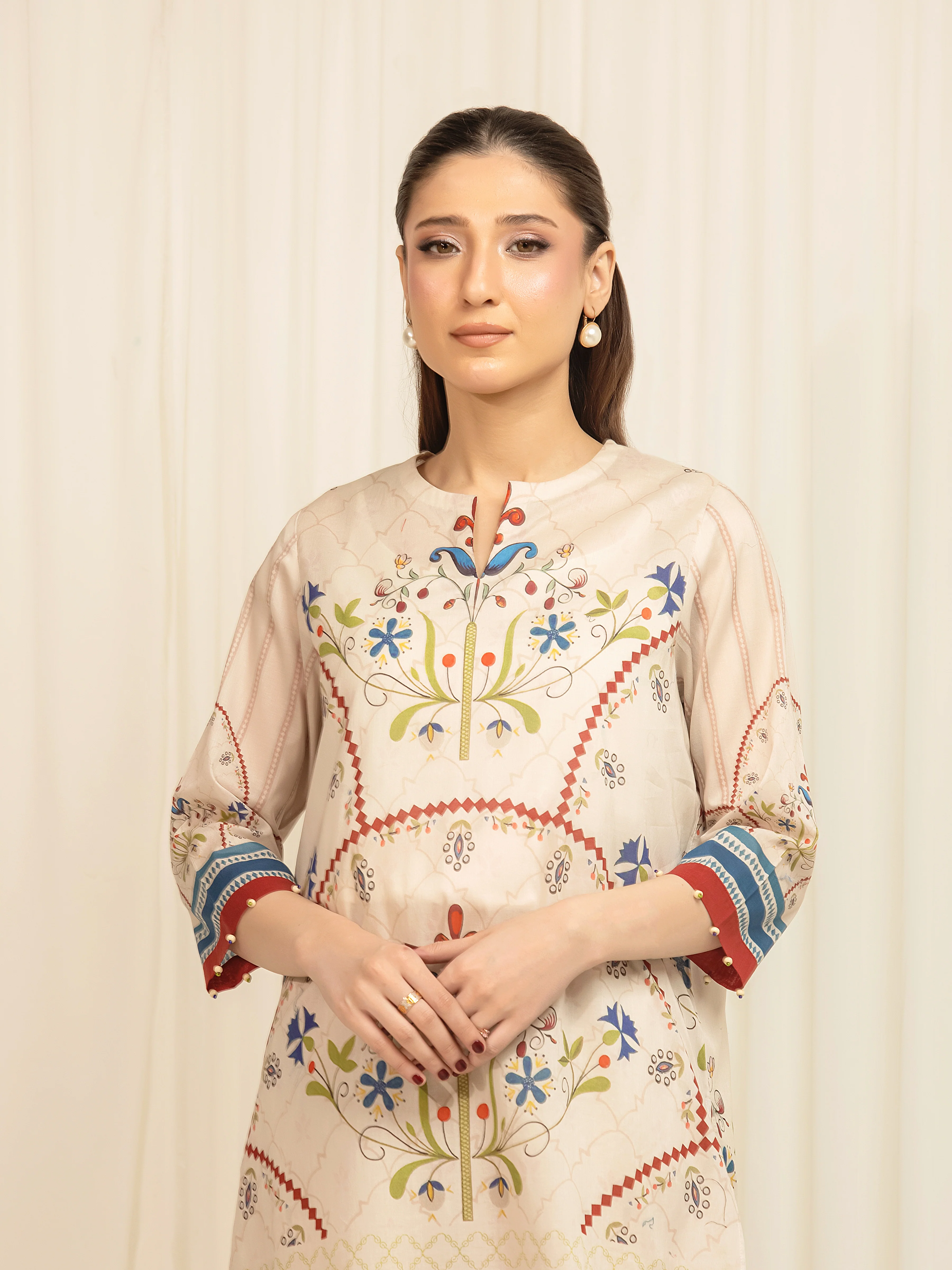 Pret Printed Lawn Co-Ord Set - EWTKP6-86018ST - Image 3