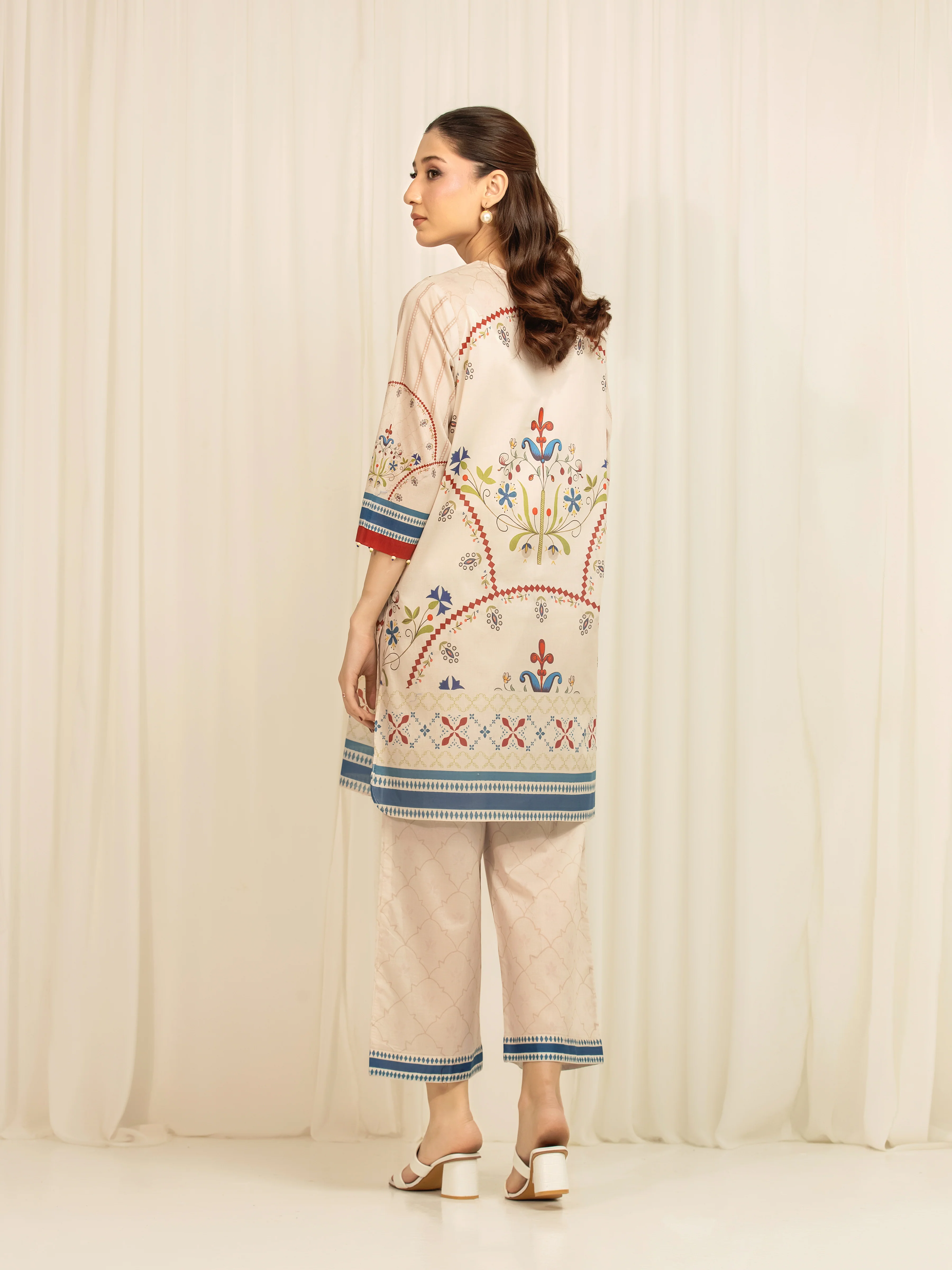 Pret Printed Lawn Co-Ord Set - EWTKP6-86018ST - Image 5