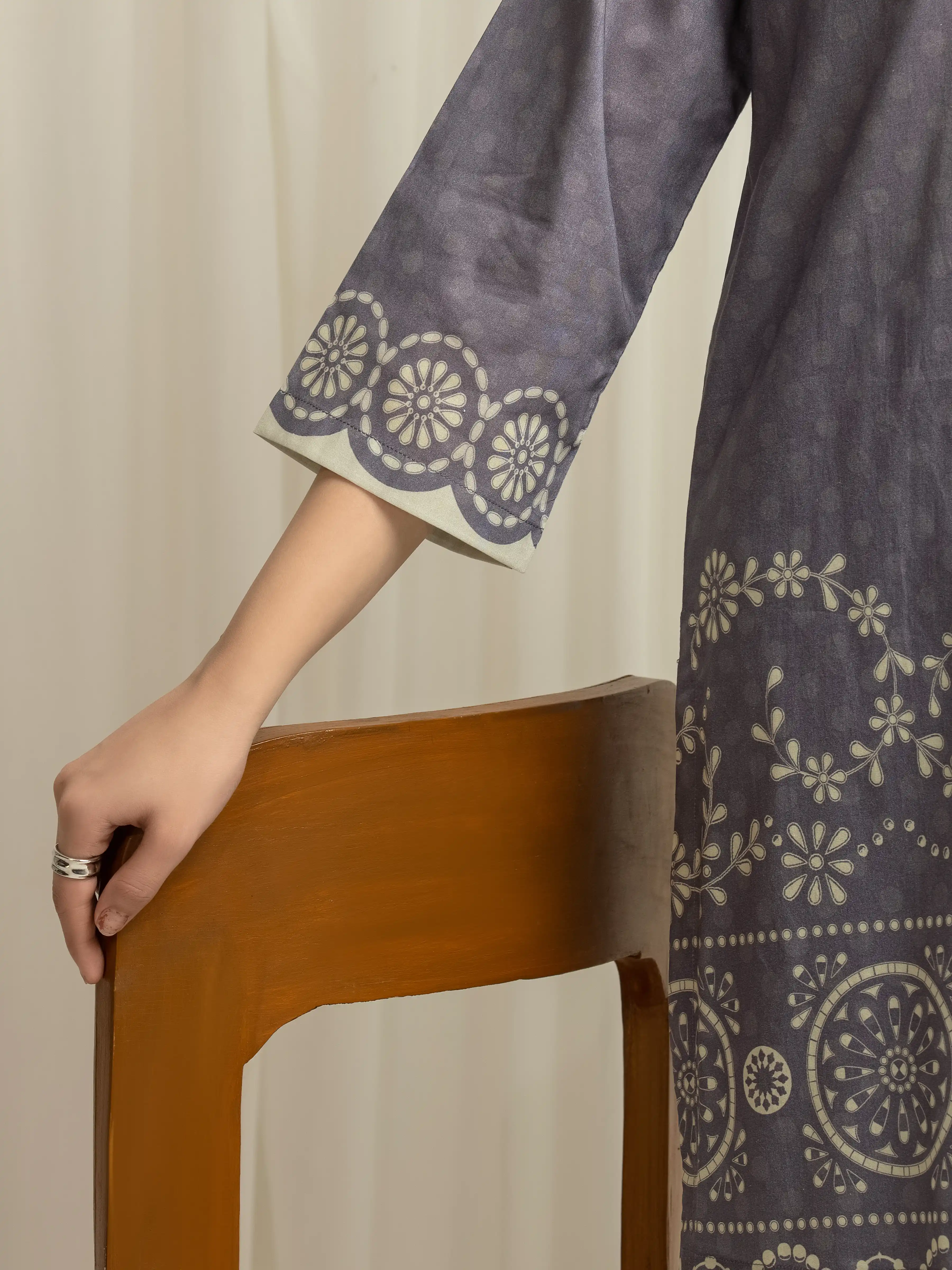 Pret Printed Lawn Co-Ord Set - EWTKP6-86019ST - Image 4