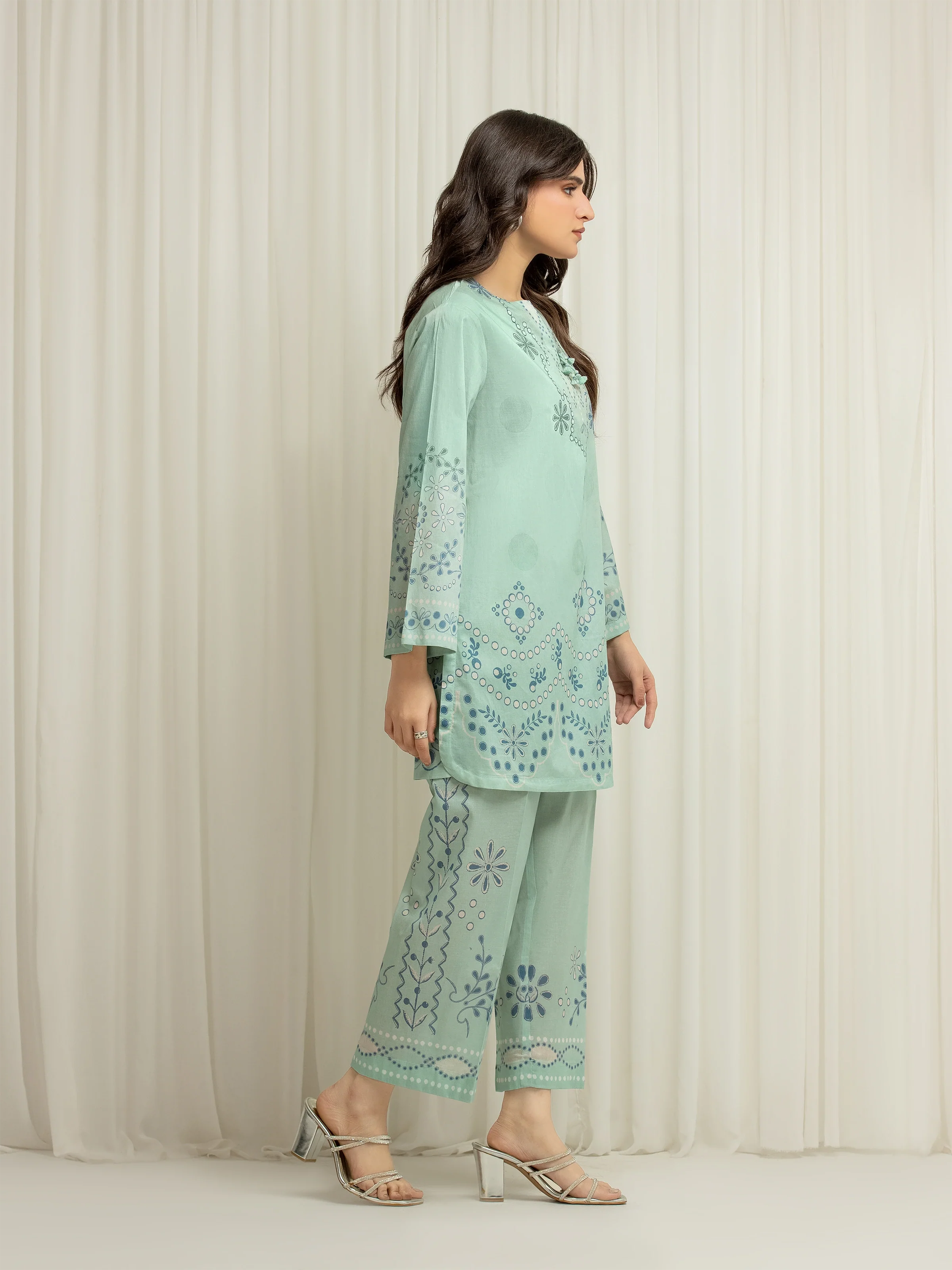 Pret Printed Lawn Co-Ord Set - EWTKP6-86020ST - Image 5