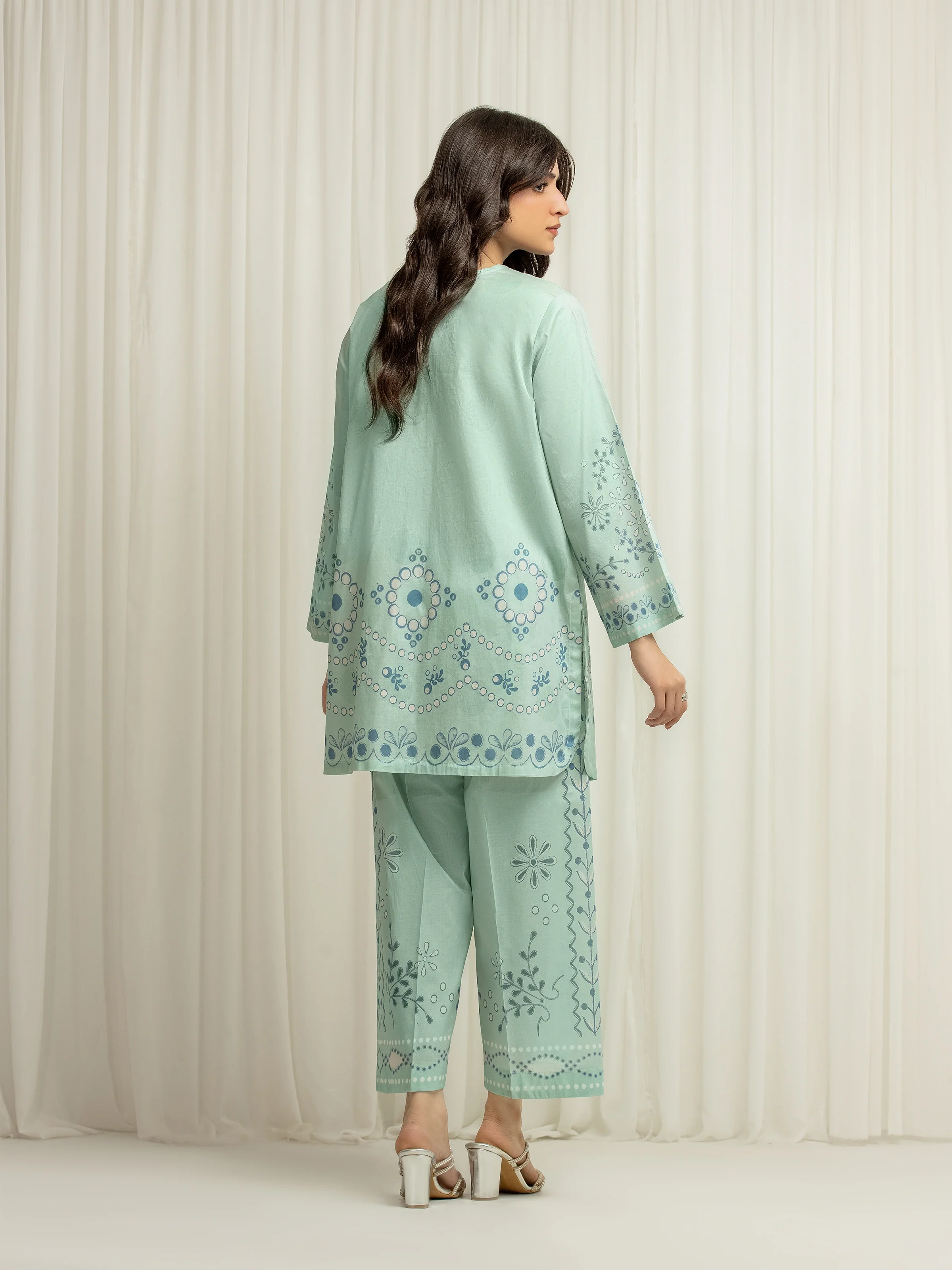 Pret Printed Lawn Co-Ord Set - EWTKP6-86020ST - Image 6