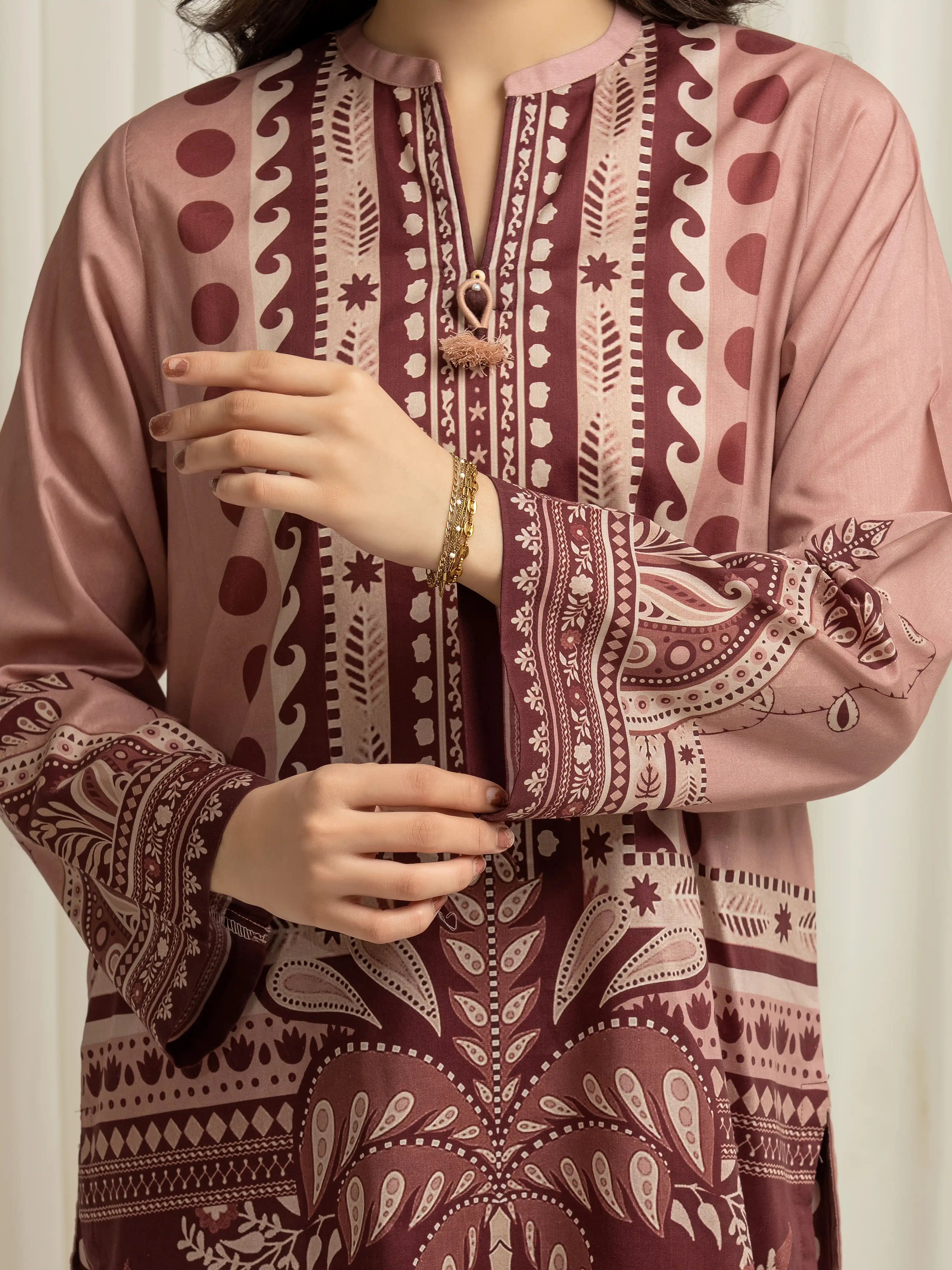 Pret Printed Lawn Co-Ord Set - EWTKP6-86023ST - Image 4