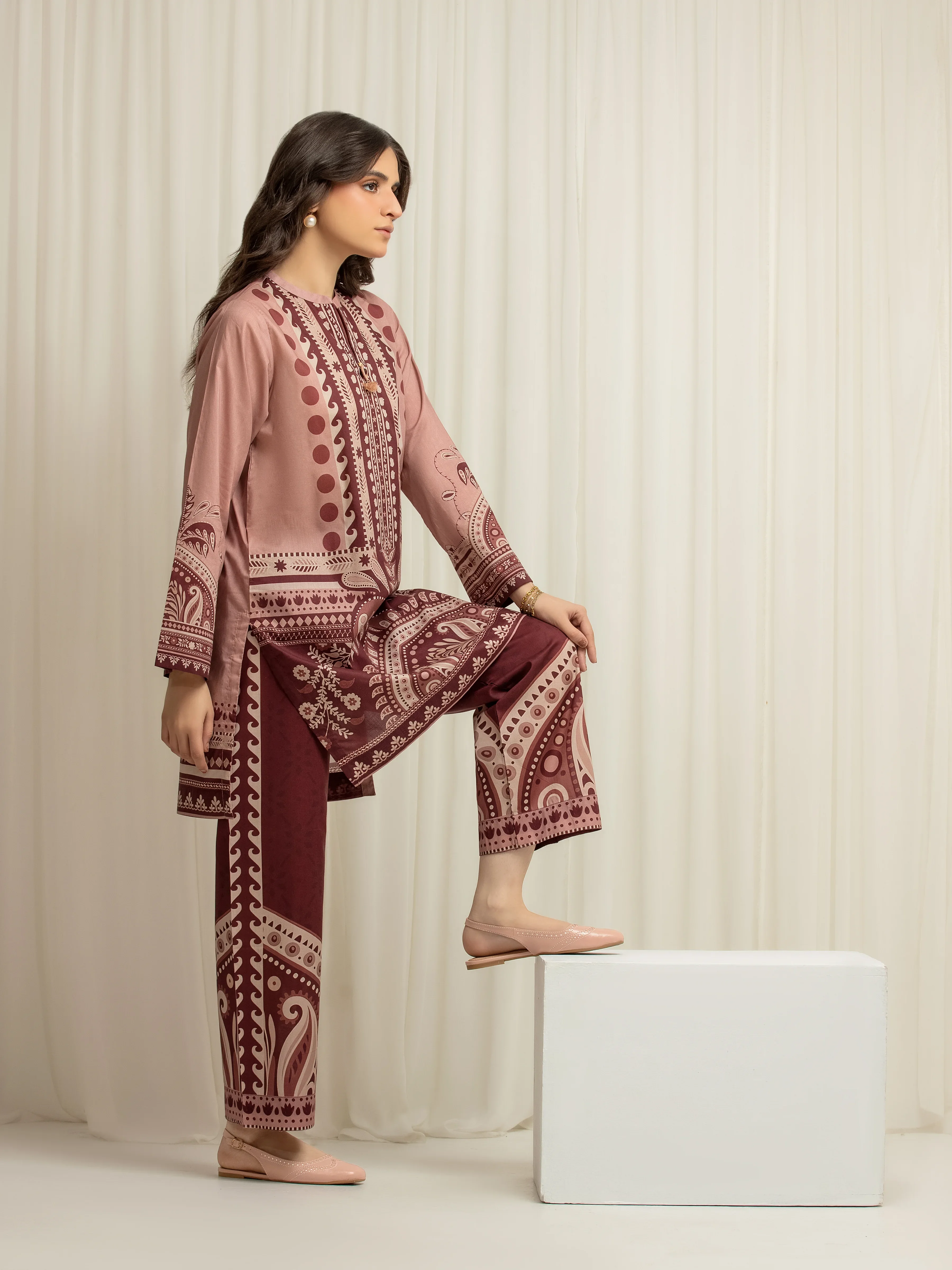 Pret Printed Lawn Co-Ord Set - EWTKP6-86023ST - Image 5