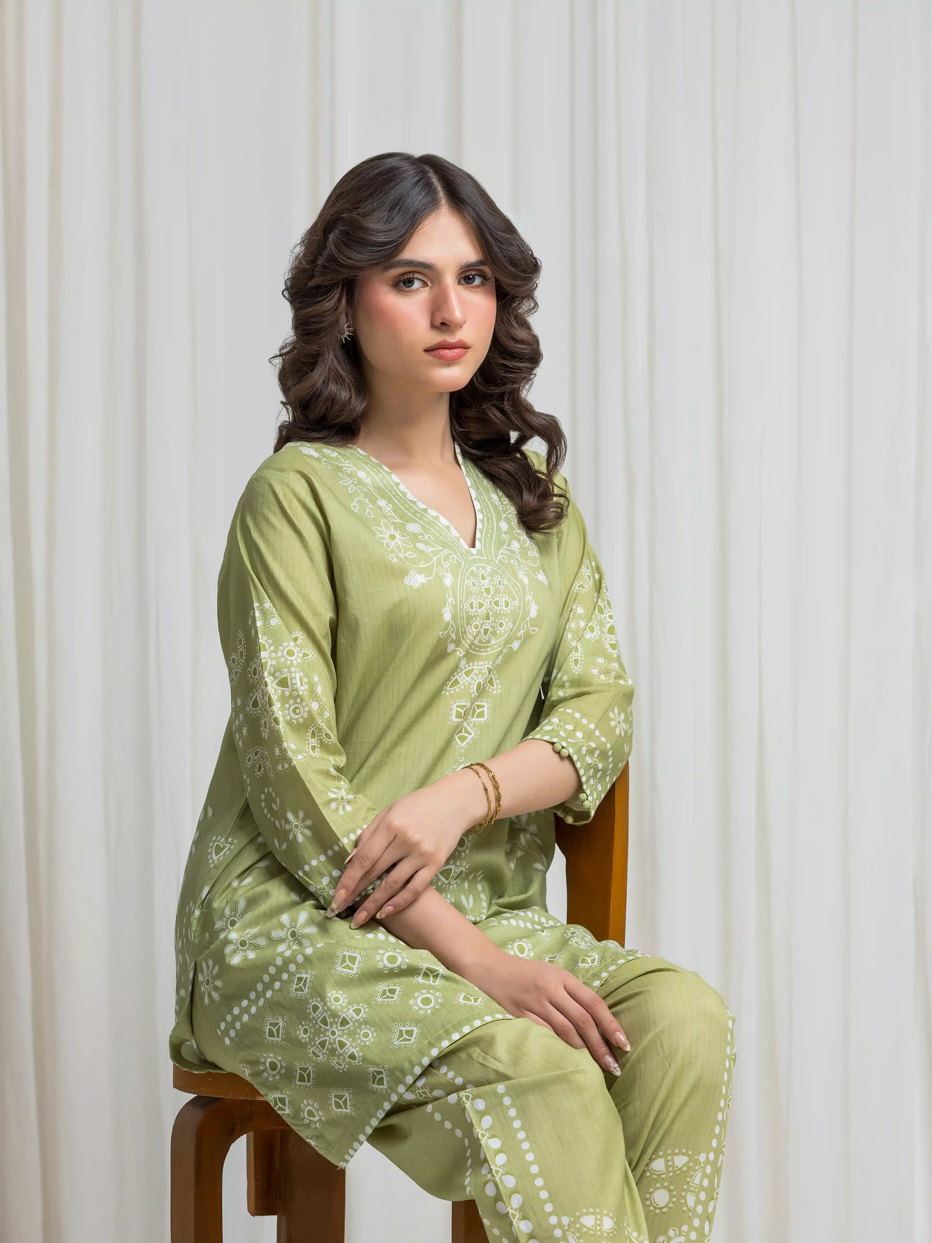Pret Printed Lawn Co-Ord Set - EWTKP6-86024ST - Image 2