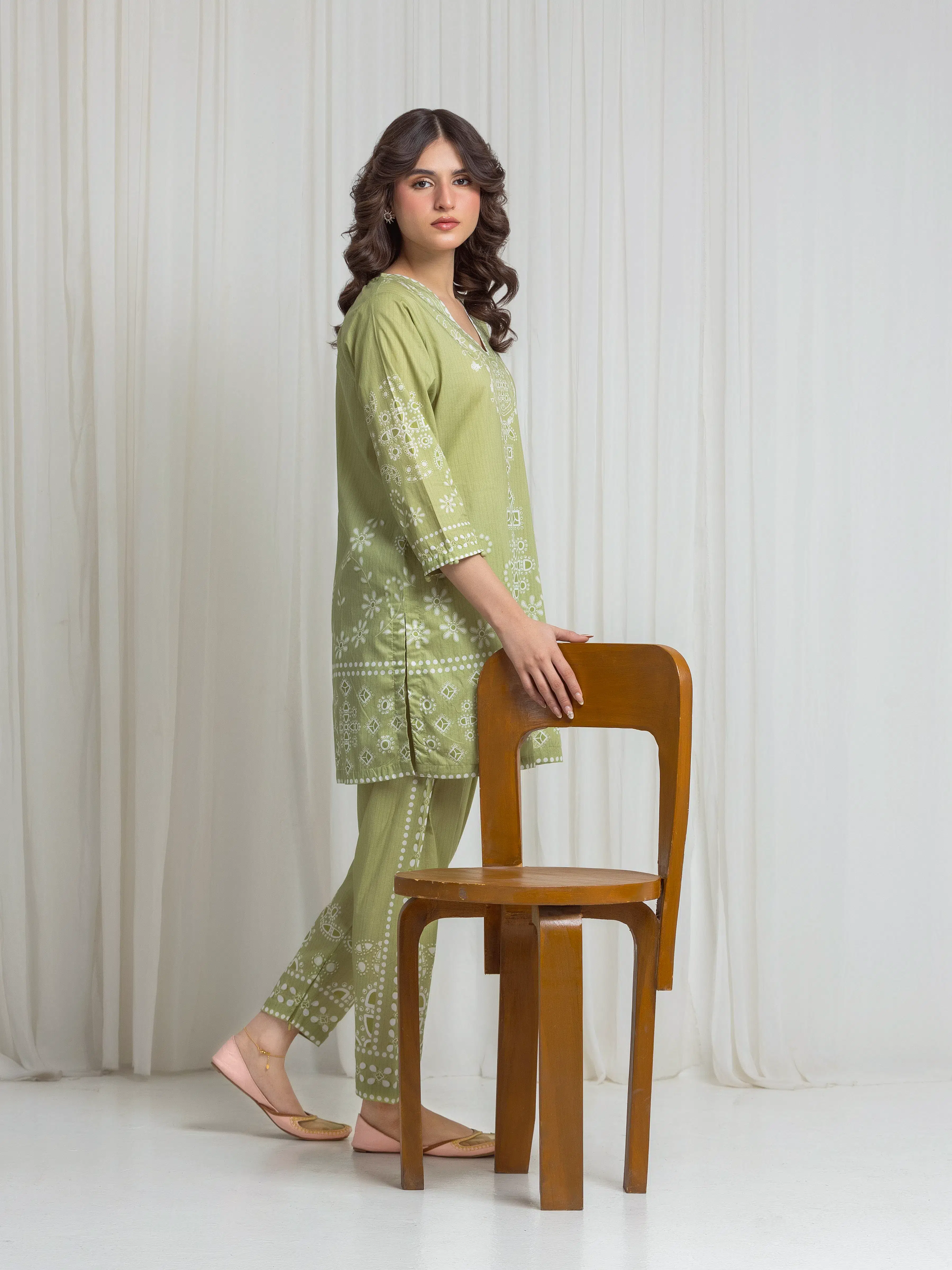 Pret Printed Lawn Co-Ord Set - EWTKP6-86024ST - Image 5