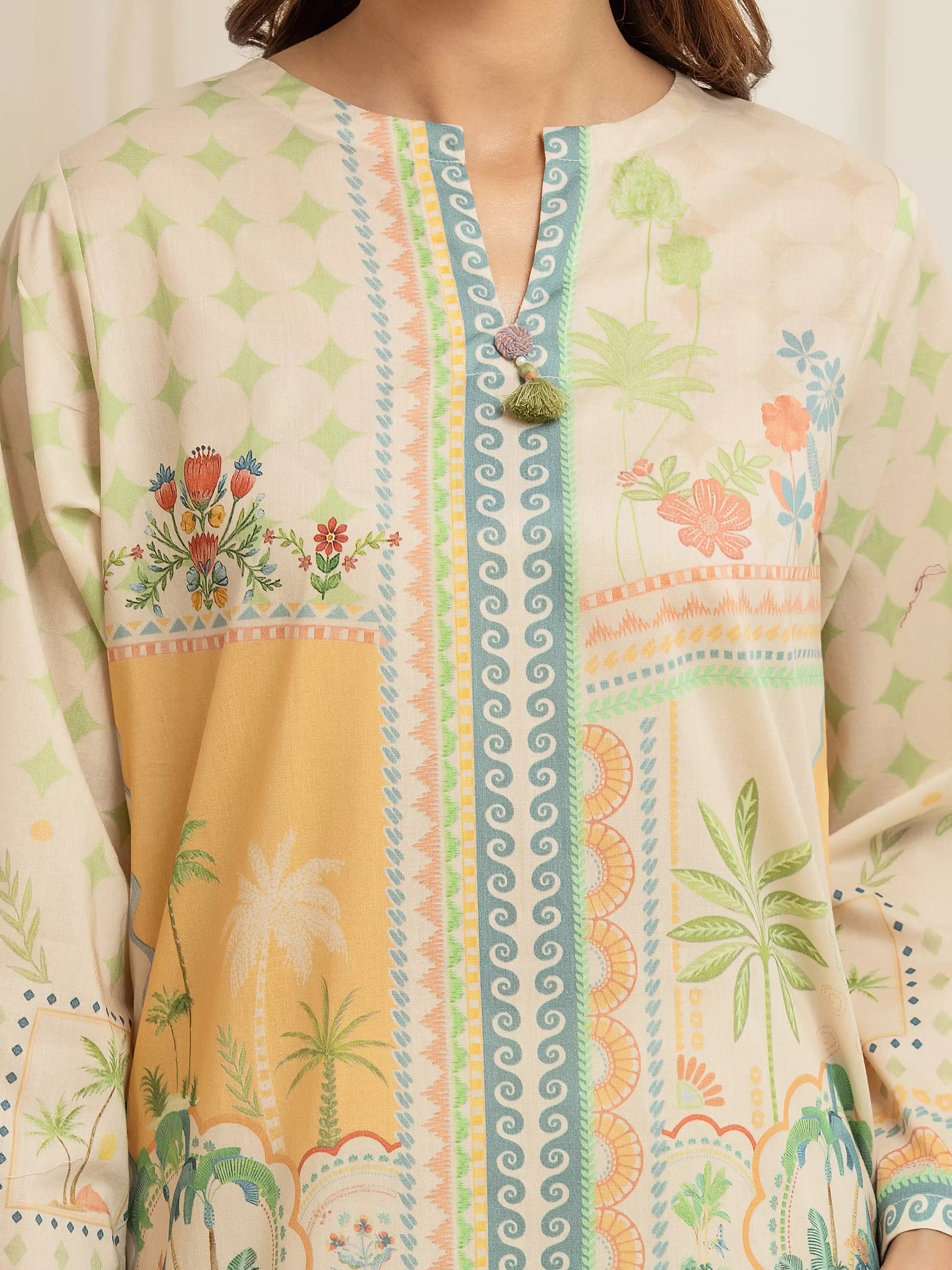 Pret Printed Lawn Co-Ord Set - EWTKP6-86026ST - Image 3