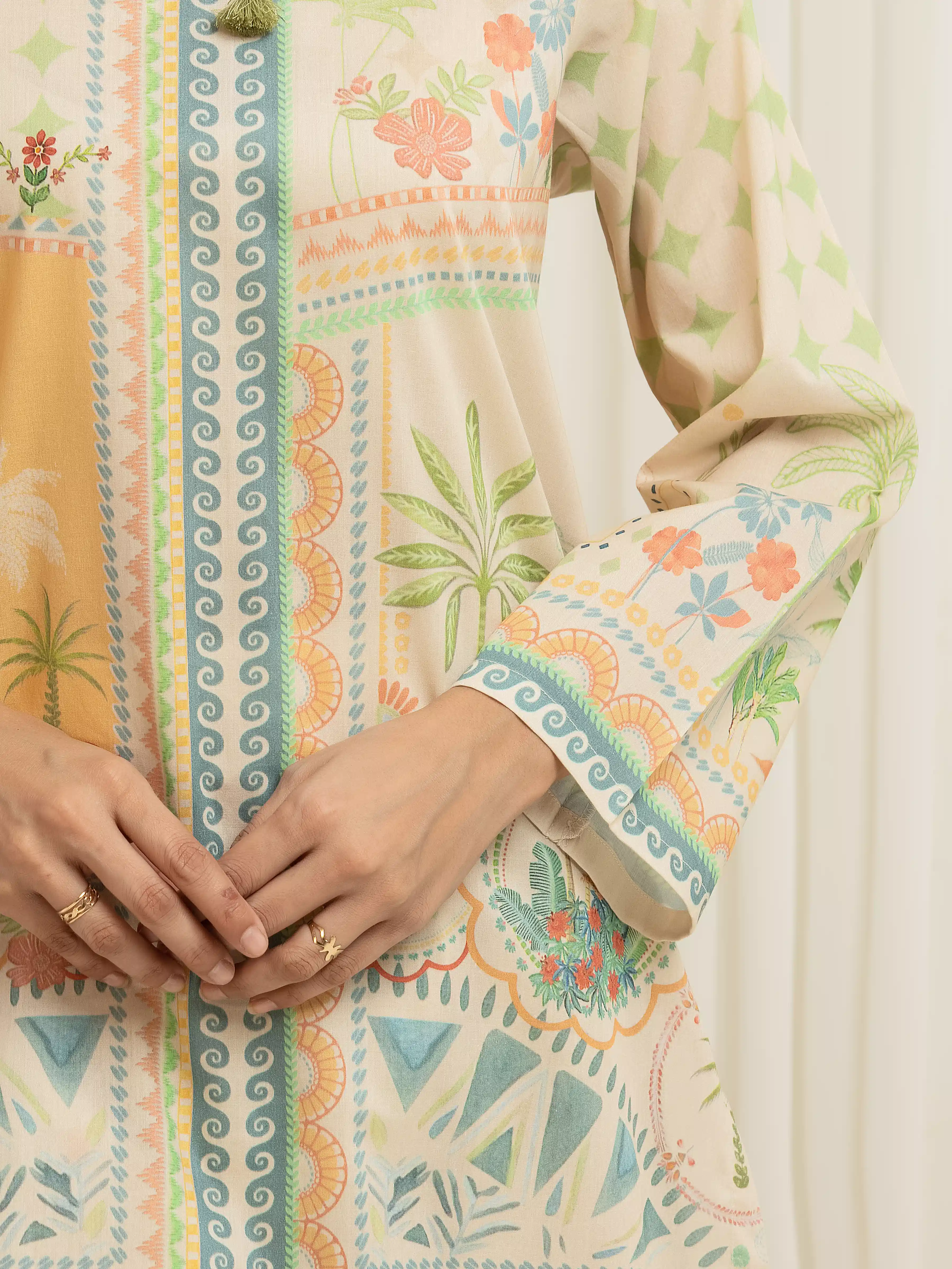 Pret Printed Lawn Co-Ord Set - EWTKP6-86026ST - Image 4