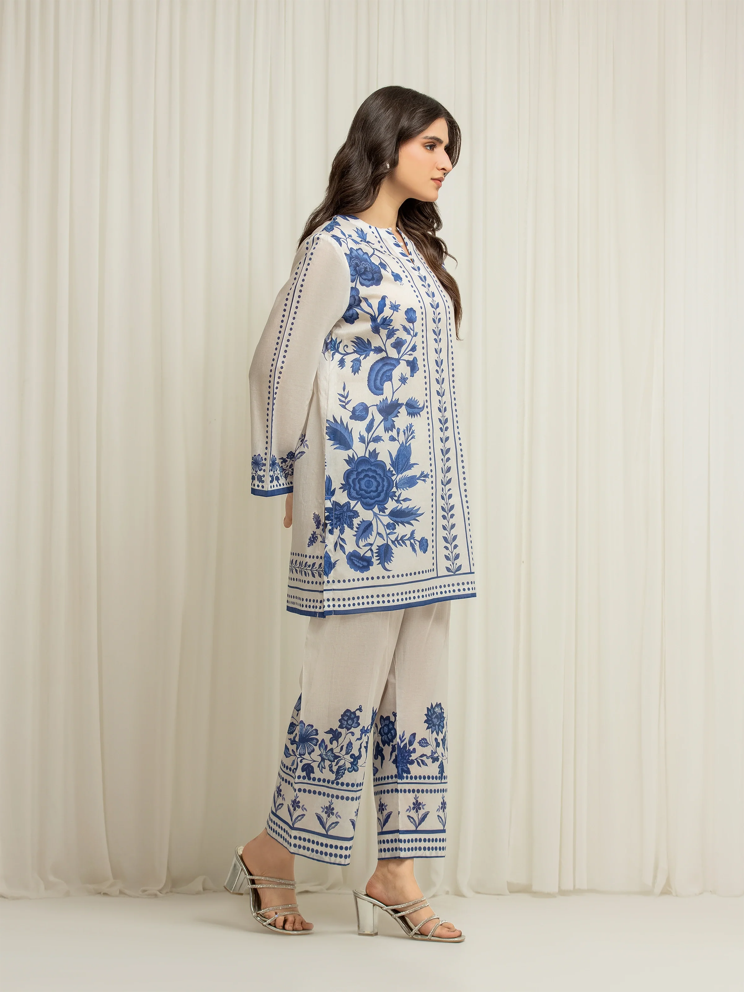 Pret Printed Lawn Co-Ord Set - EWTKP6-86028ST - Image 5