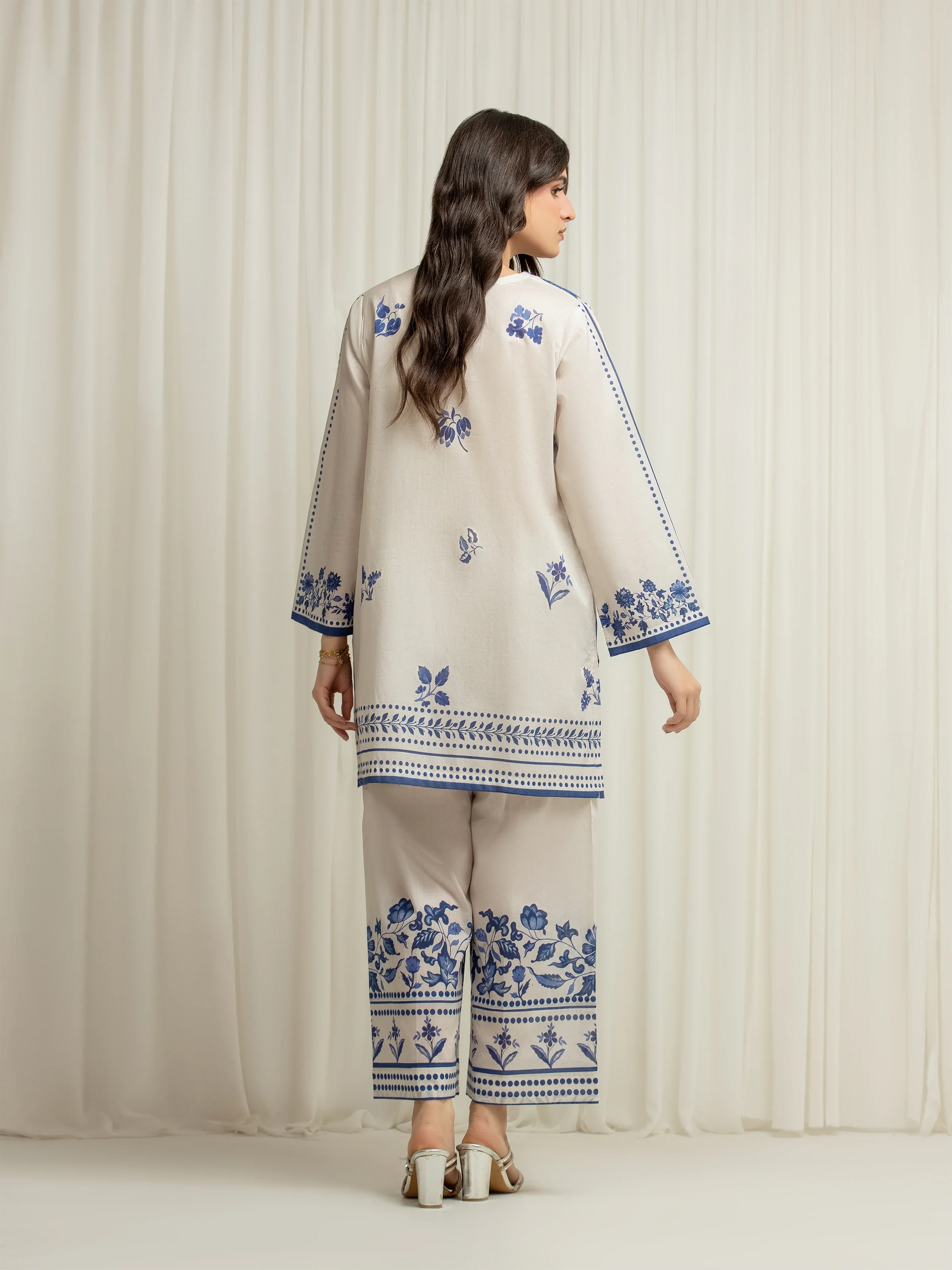 Pret Printed Lawn Co-Ord Set - EWTKP6-86028ST - Image 6