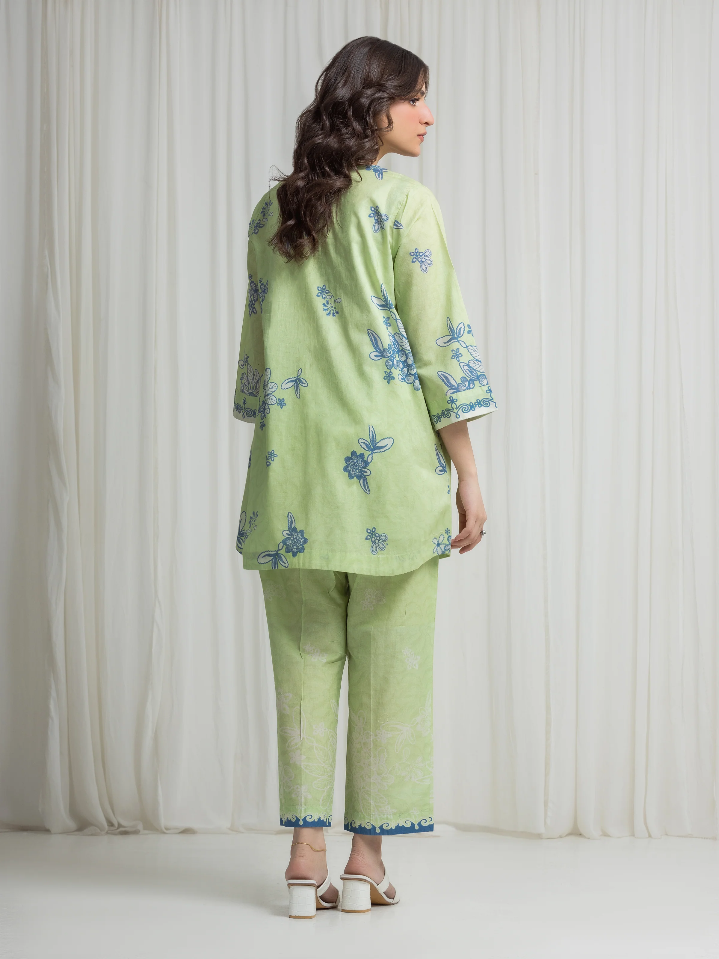 Pret Printed Lawn Shirt Trouser - EWTKP6-86033ST - Image 6