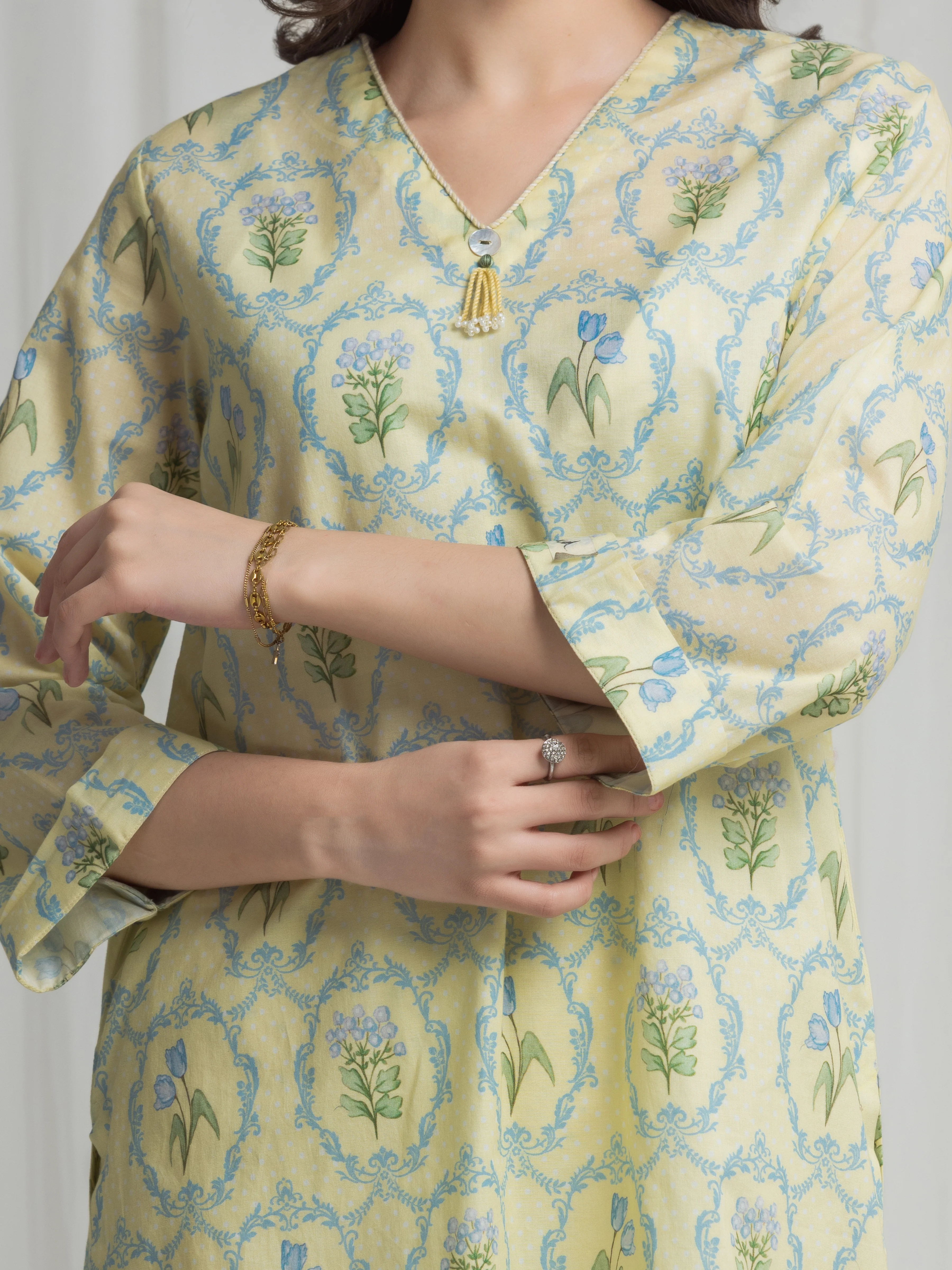 Pret Printed Lawn Shirt Trouser - EWTKP6-86036ST - Image 4