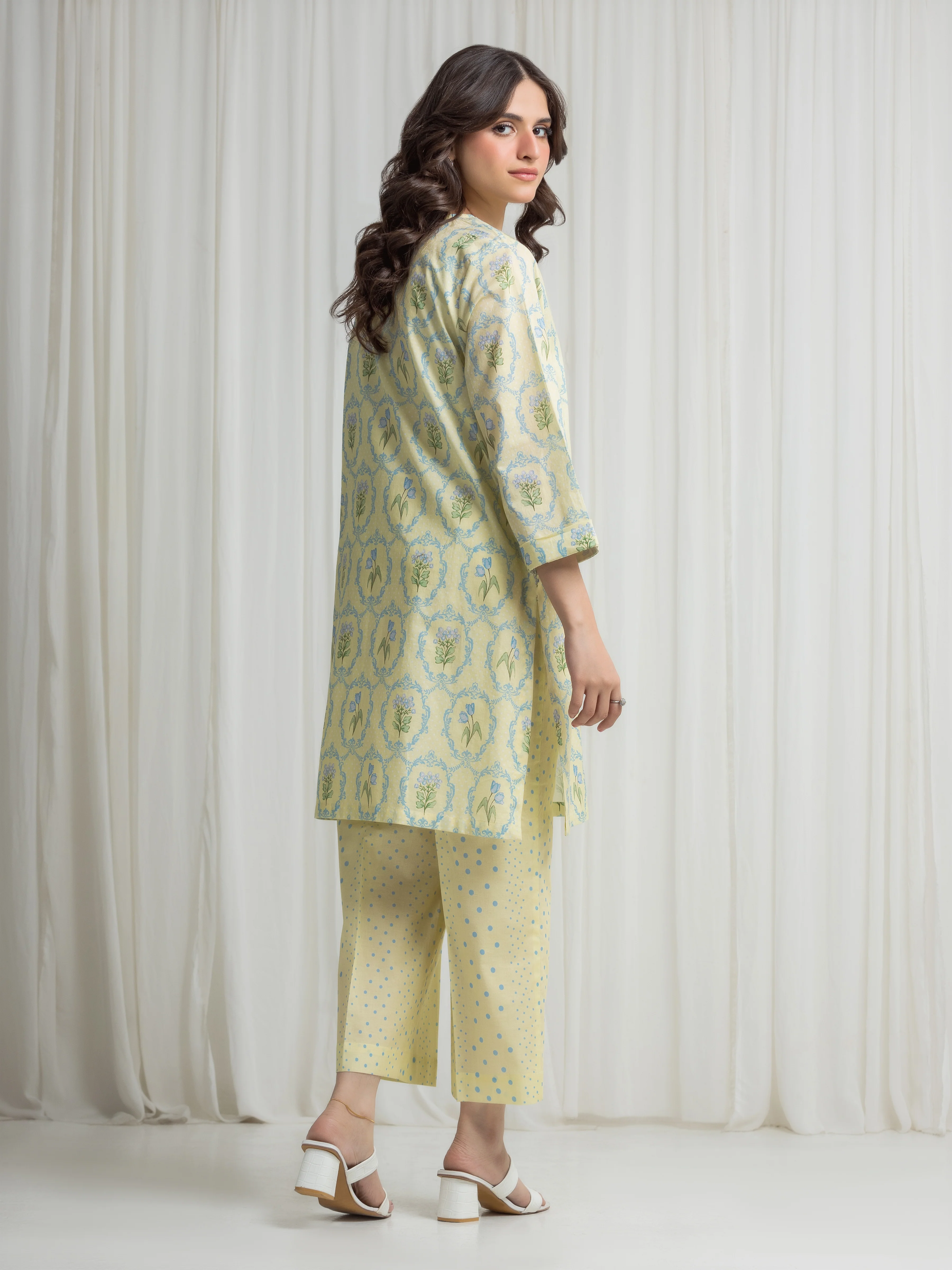 Pret Printed Lawn Shirt Trouser - EWTKP6-86036ST - Image 5