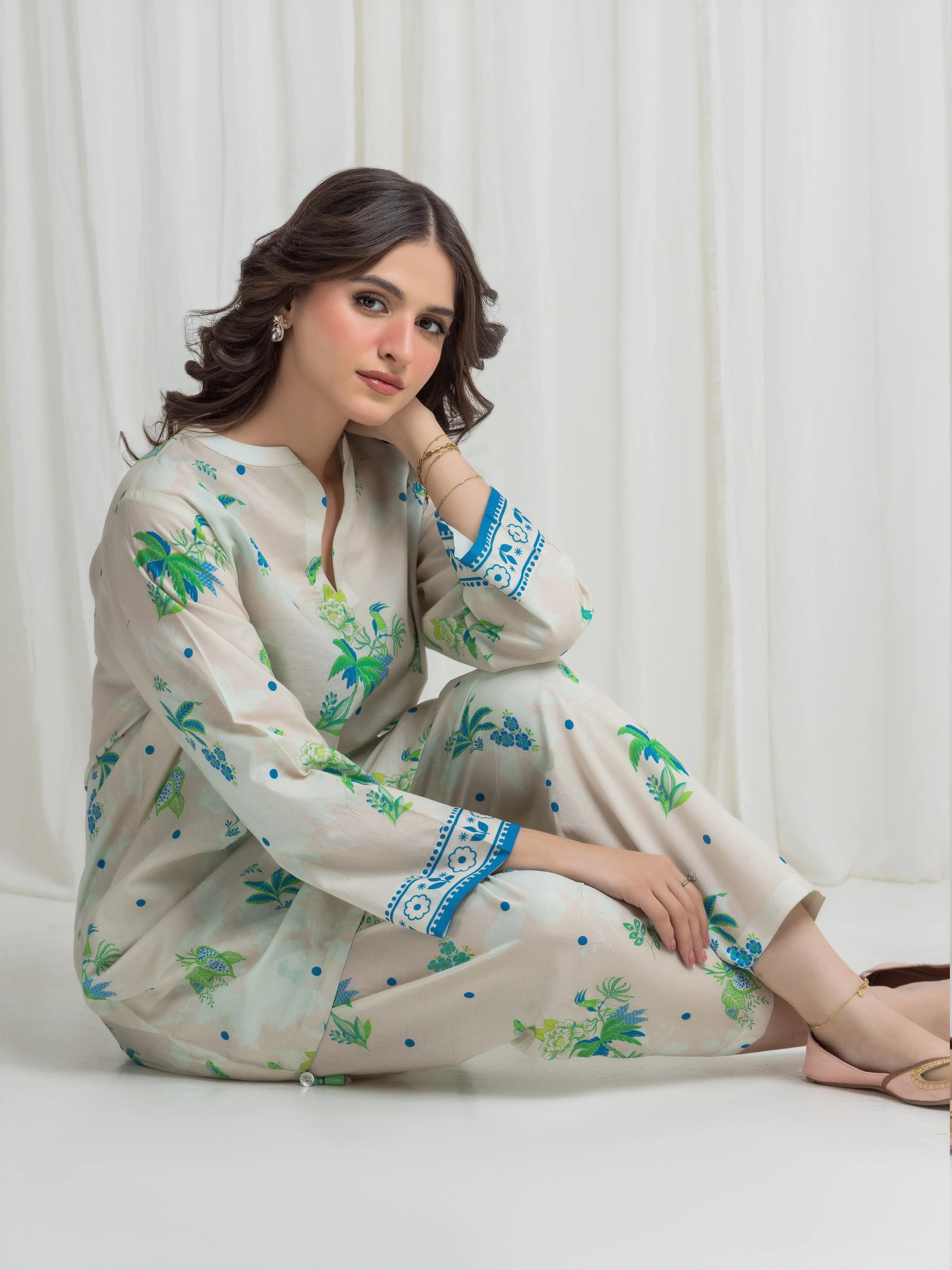 Pret Printed Lawn Shirt Trouser - EWTKP6-86223ST - Image 2