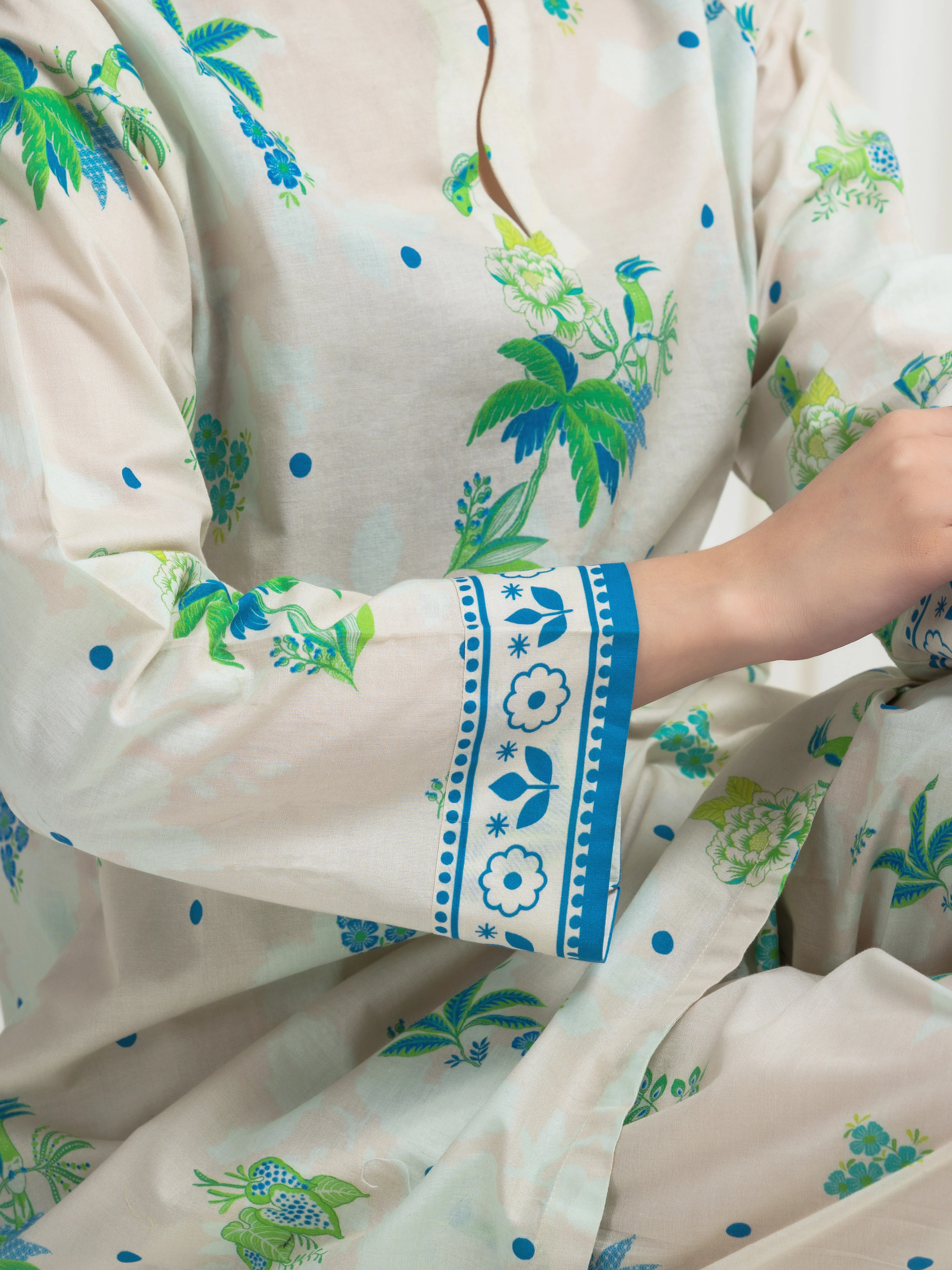 Pret Printed Lawn Shirt Trouser - EWTKP6-86223ST - Image 4