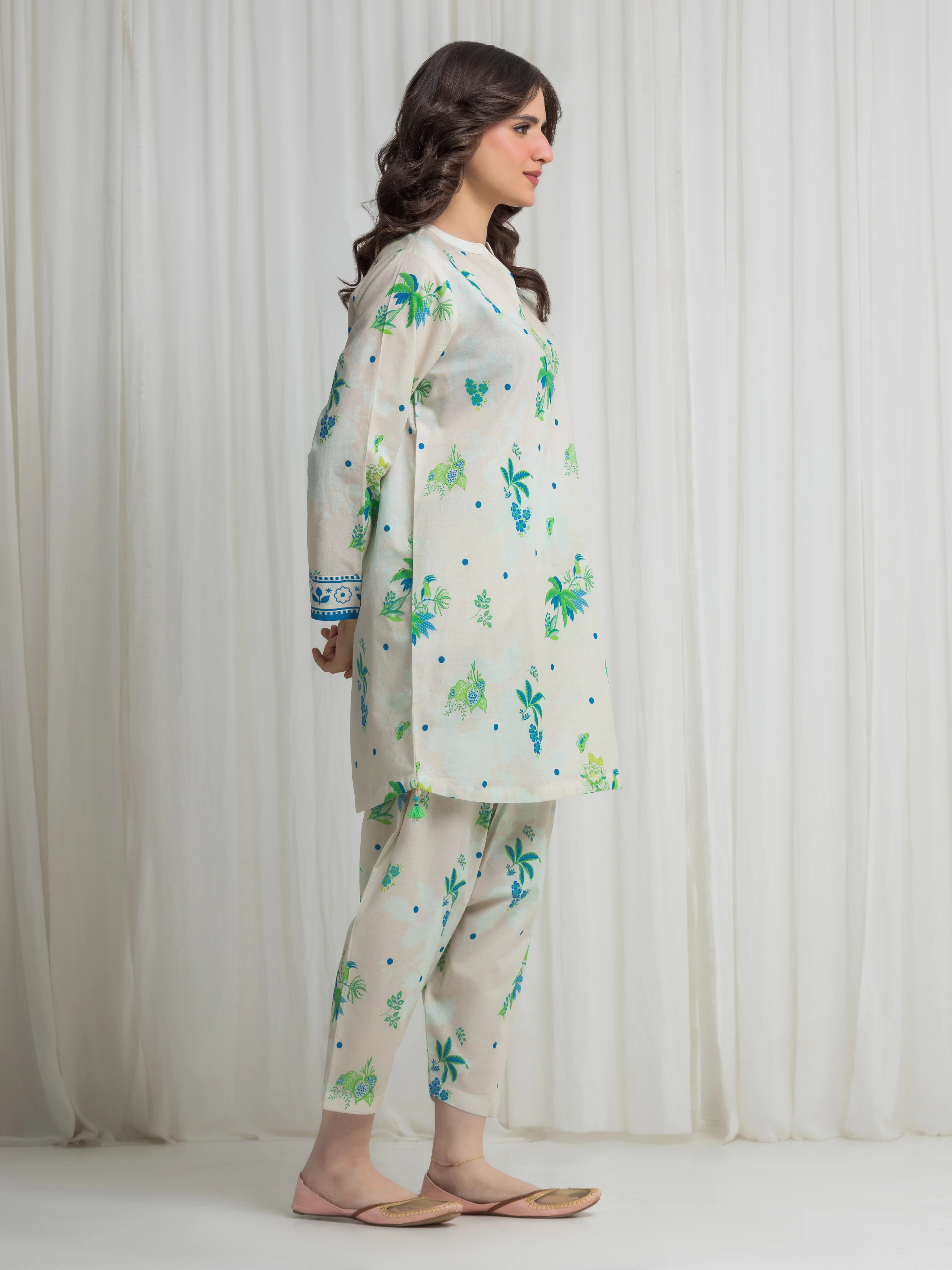 Pret Printed Lawn Shirt Trouser - EWTKP6-86223ST - Image 5
