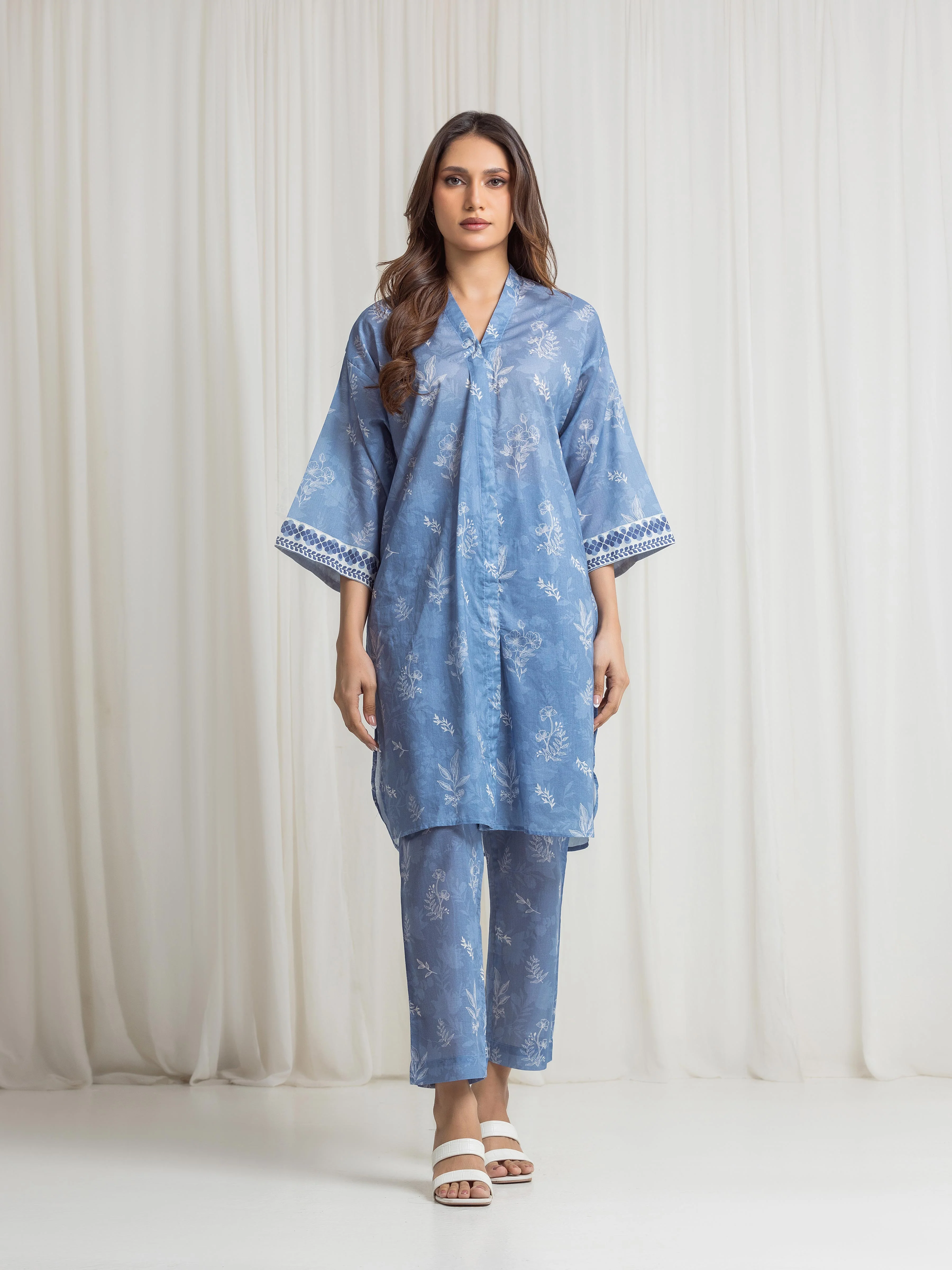 Pret Printed Lawn Co-Ord Set - EWTKP6-86287ST - Image 2