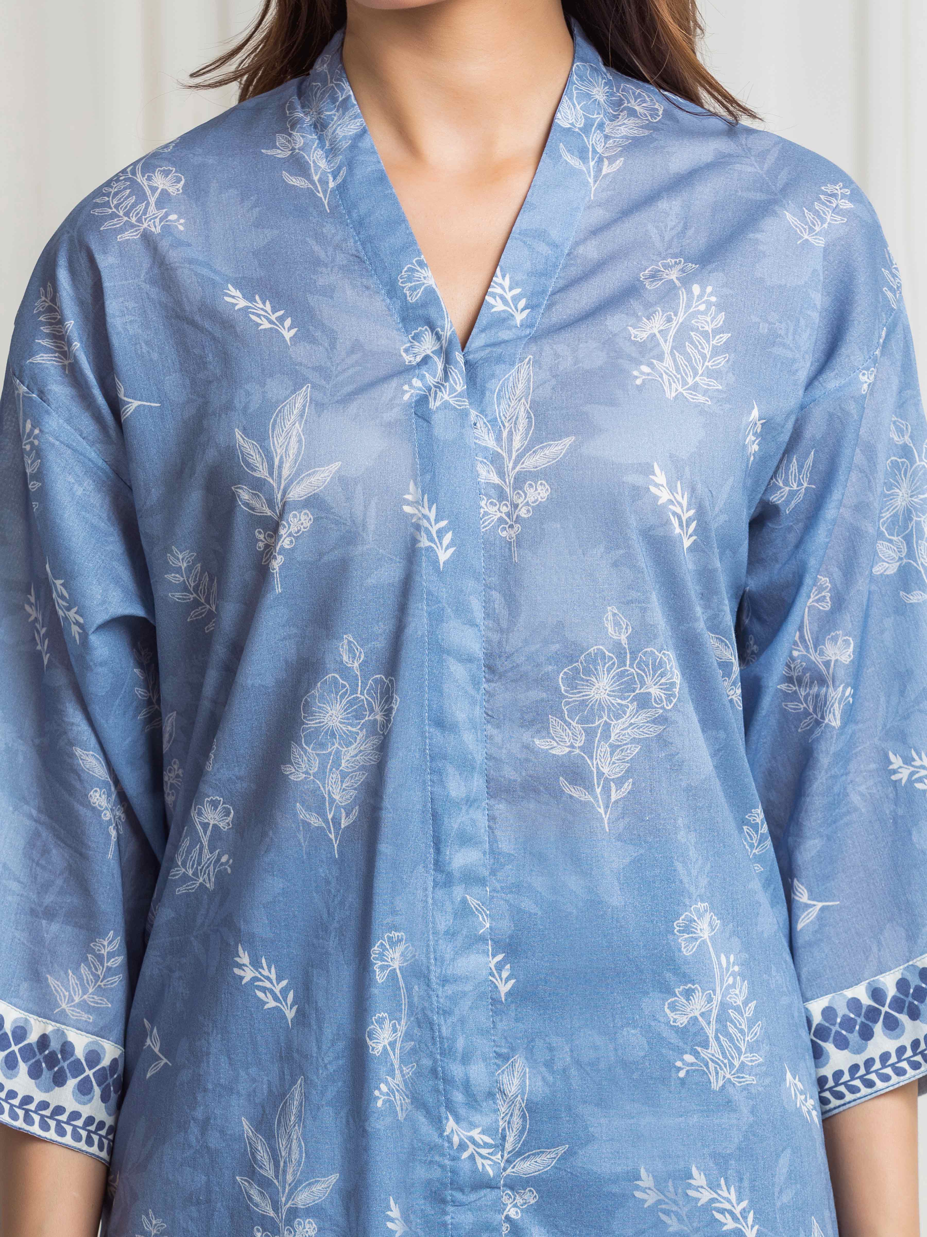 Pret Printed Lawn Co-Ord Set - EWTKP6-86287ST - Image 3