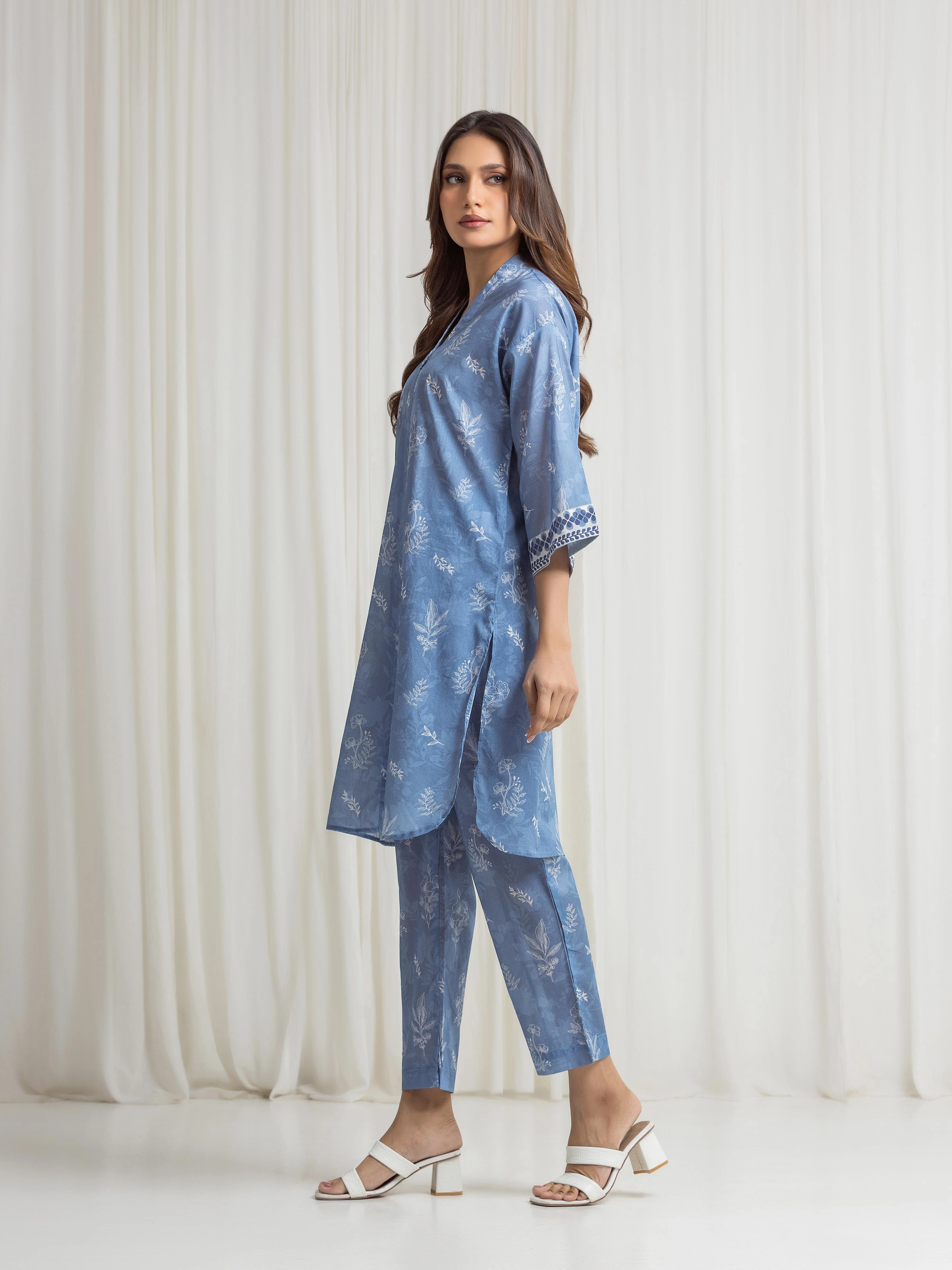 Pret Printed Lawn Co-Ord Set - EWTKP6-86287ST - Image 5