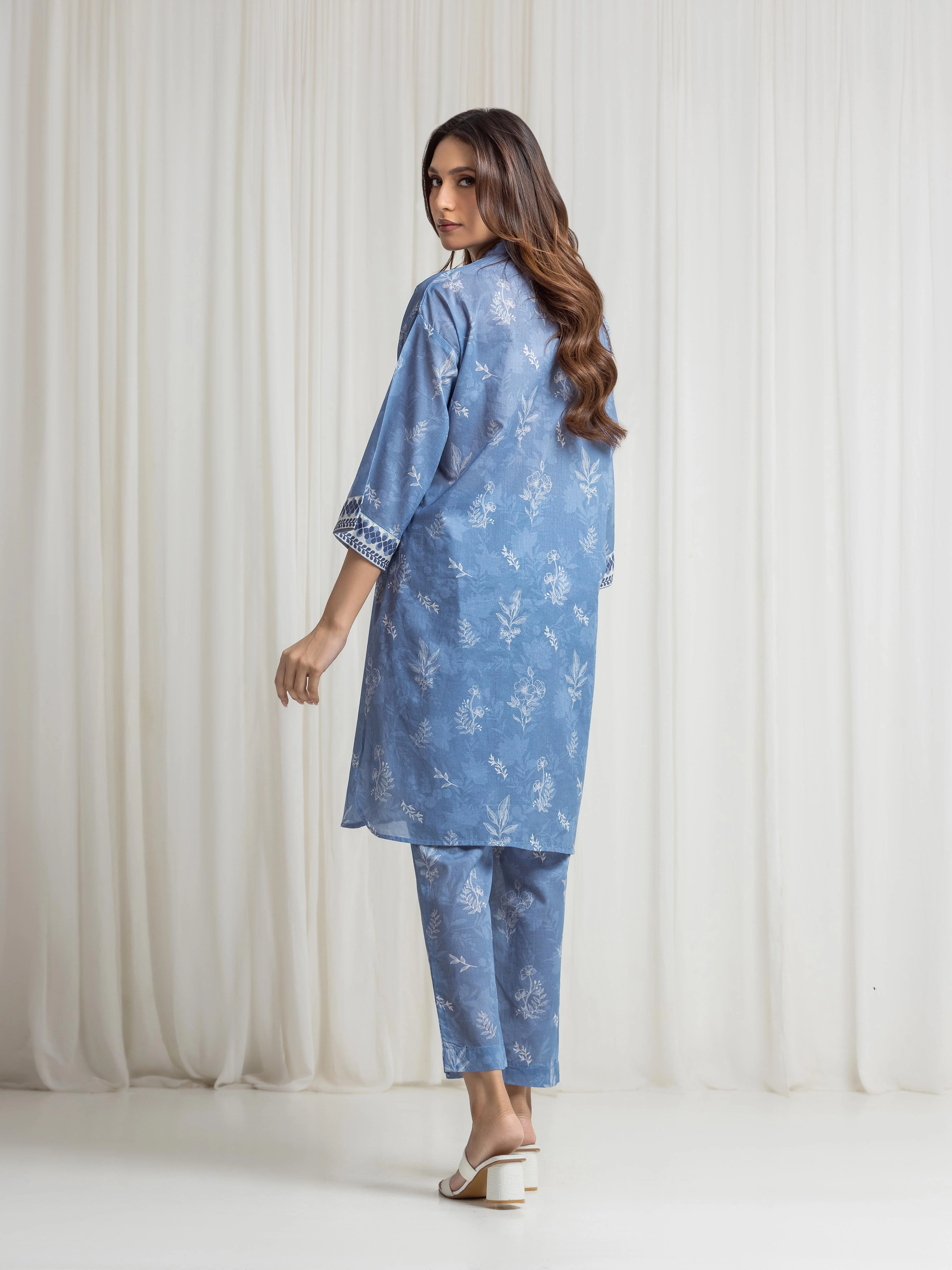 Pret Printed Lawn Co-Ord Set - EWTKP6-86287ST - Image 6