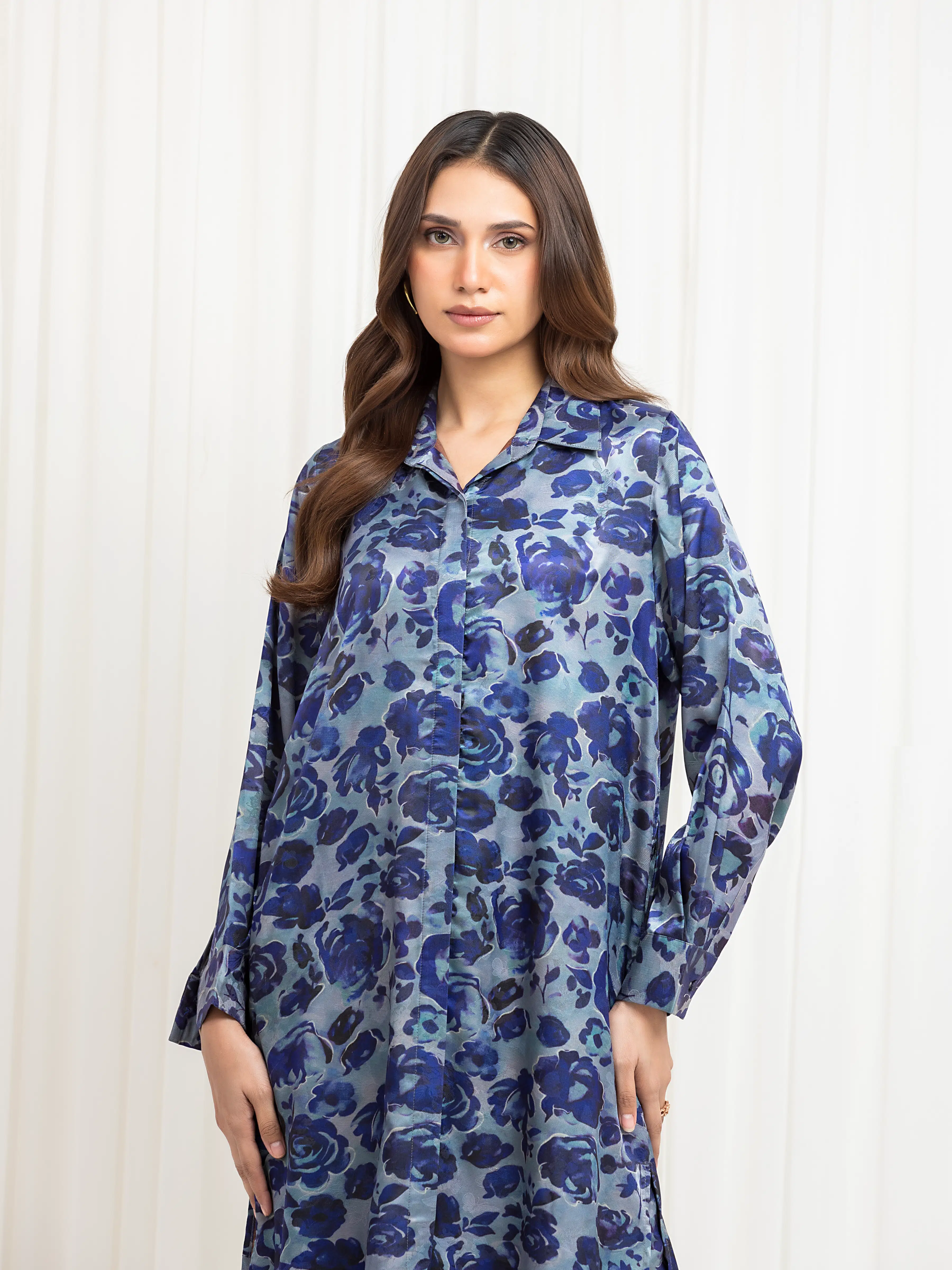 Pret Printed Satin Co-Ord Set - EWTKP6-86148ST - Image 2