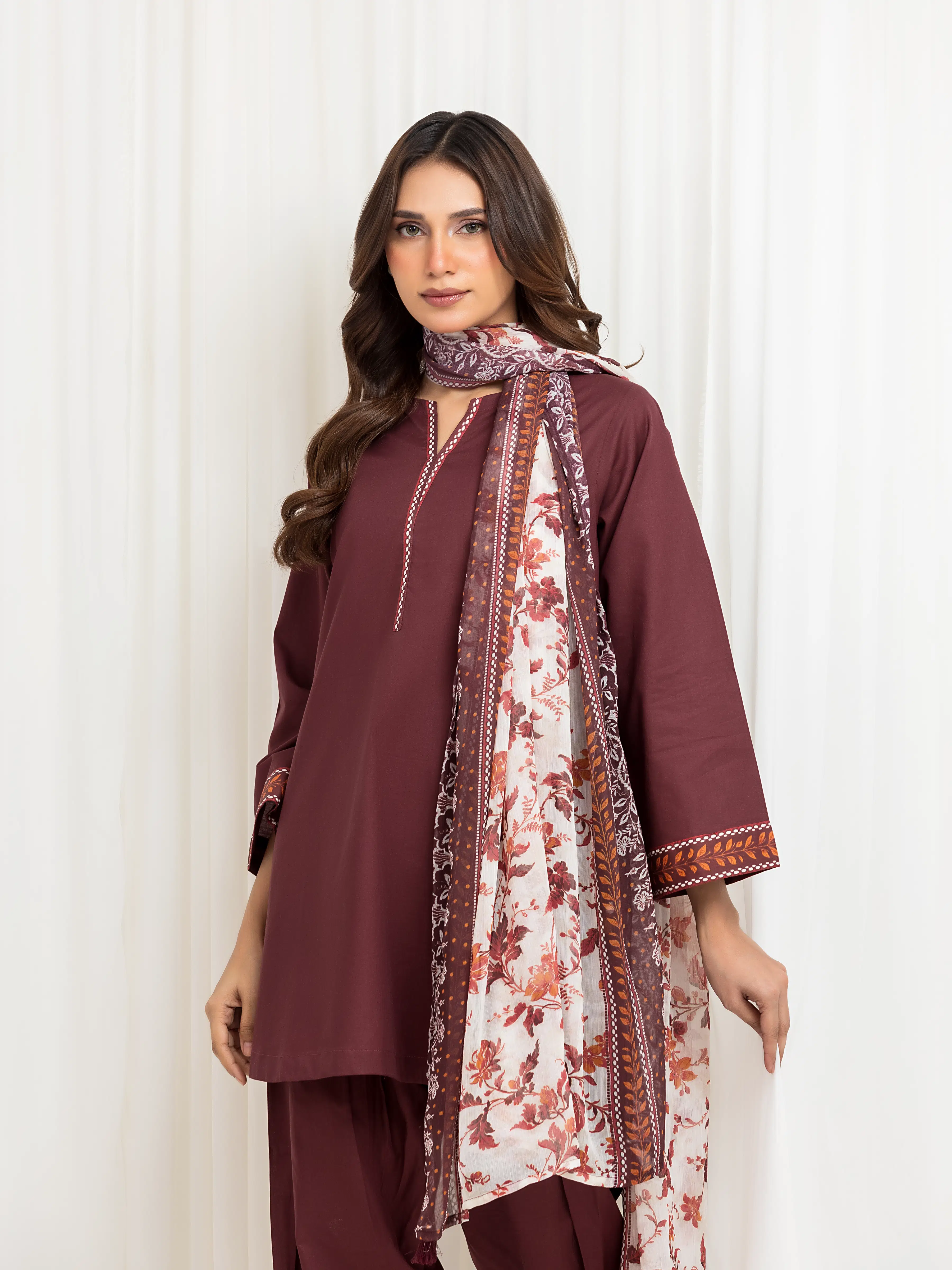 Pret Solid Cambric Suit - EWTKS5-85013-3P - Image 4