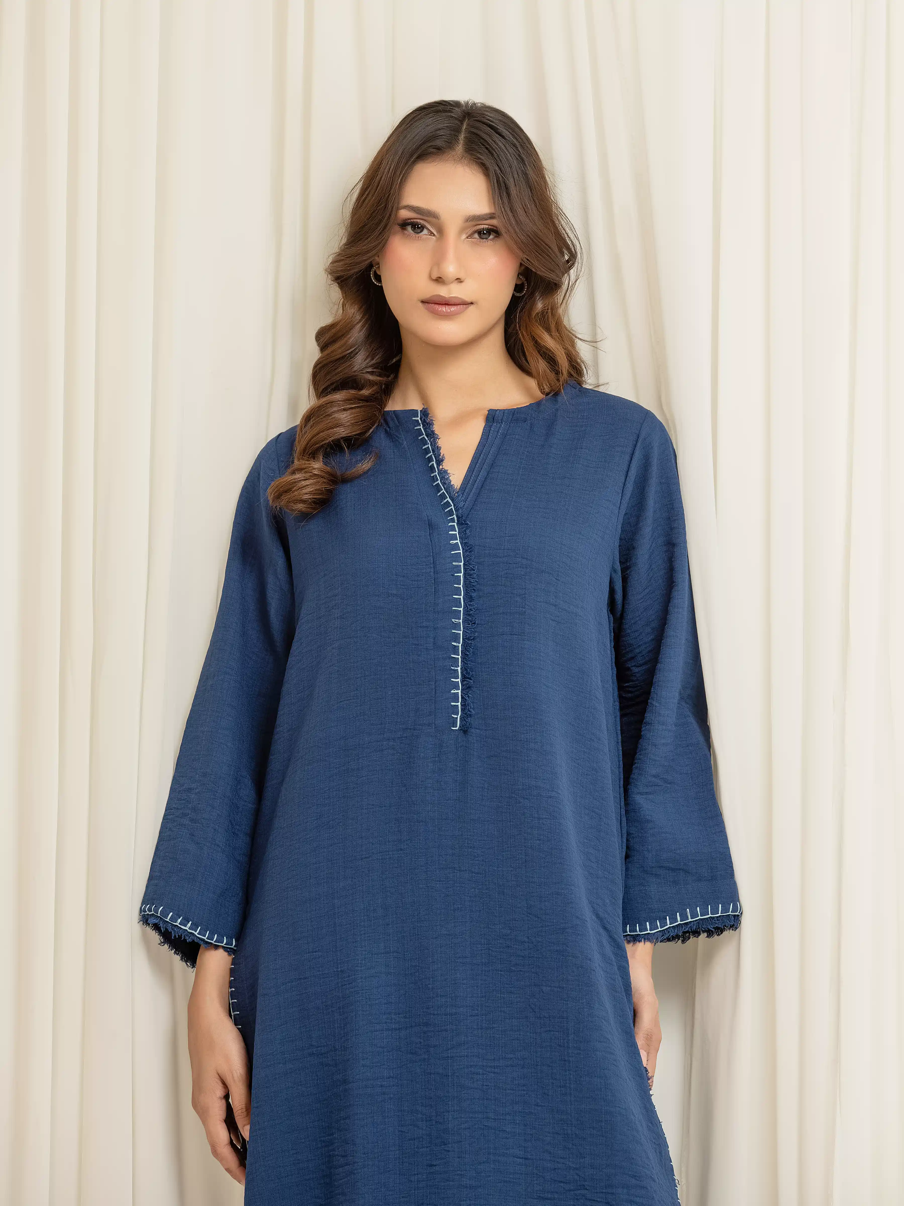 Pret Solid Georgette Co-Ord Set - EWTKS6-86165ST - Image 2
