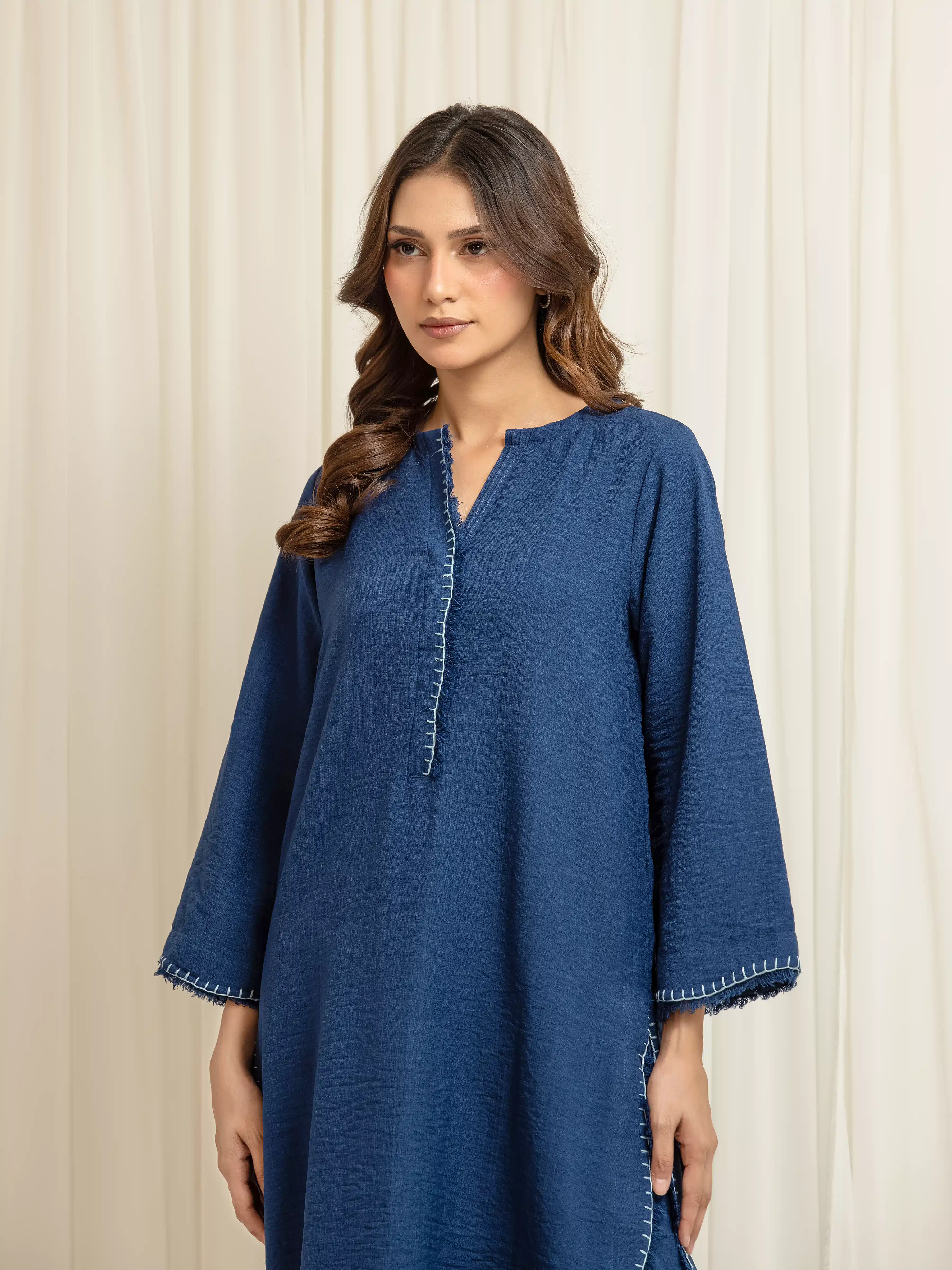 Pret Solid Georgette Co-Ord Set - EWTKS6-86165ST - Image 5