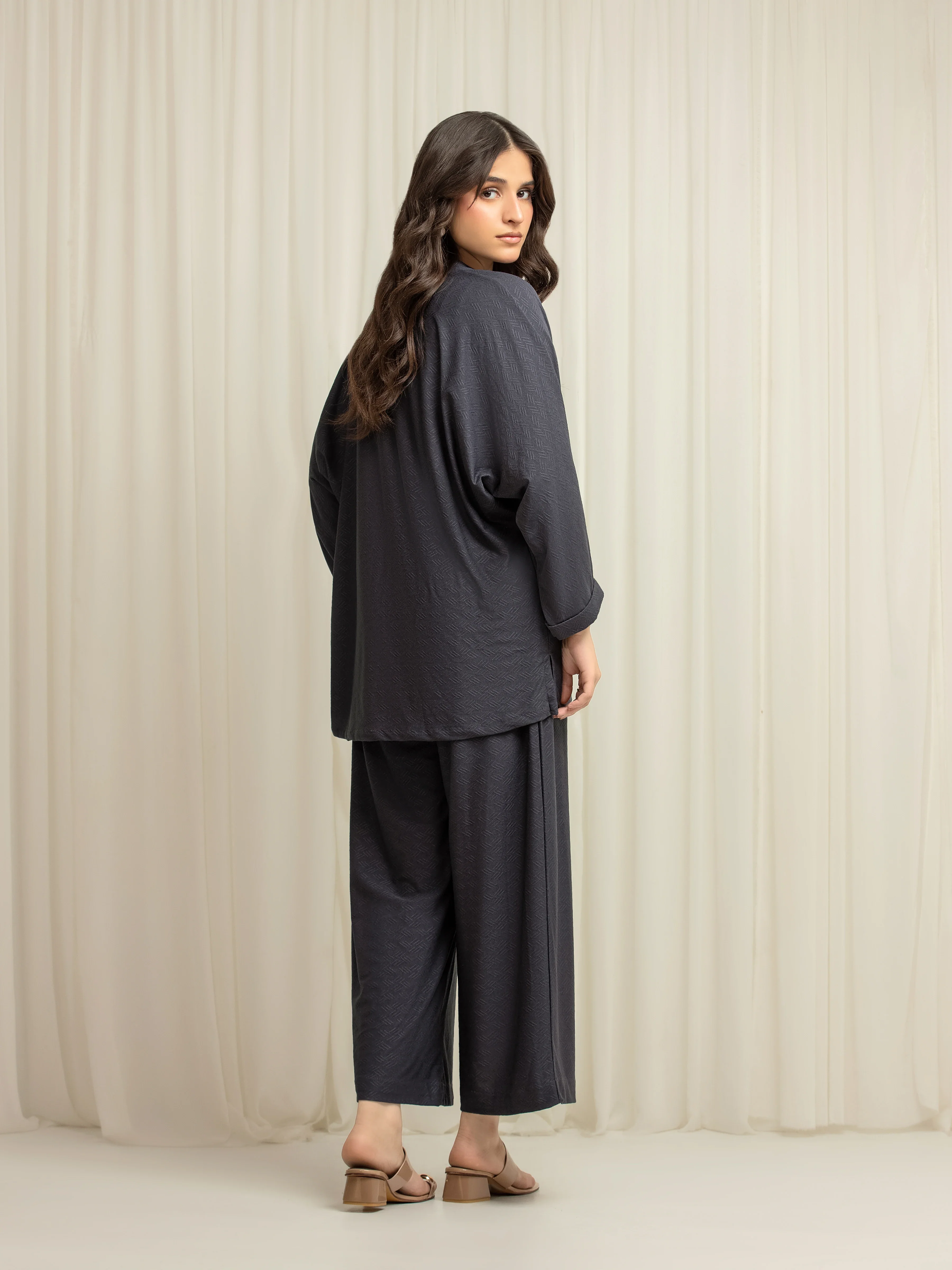 Pret Solid Jacquard Co-Ord Set - EWTKS5-84111ST - Image 6