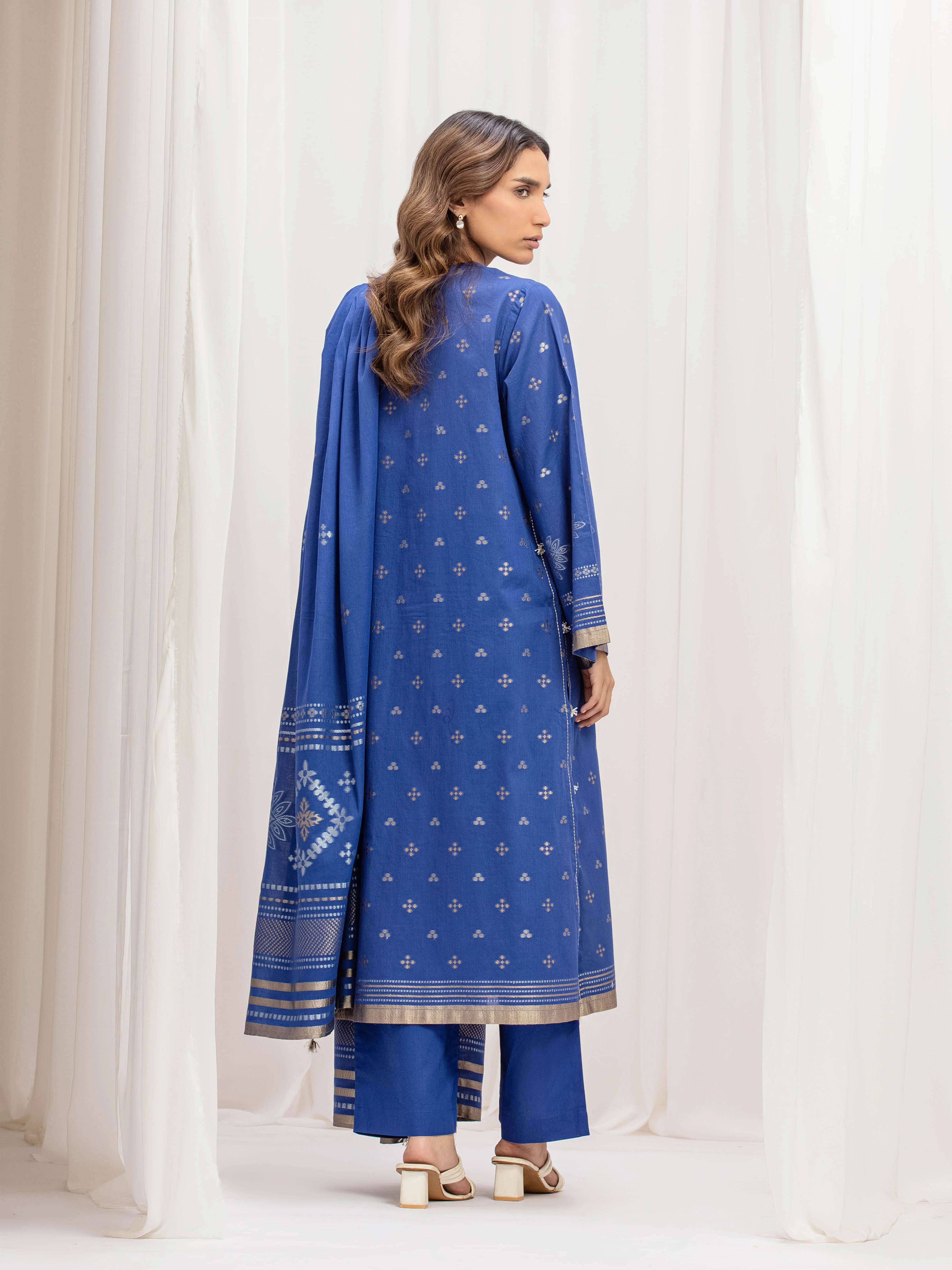 Pret Solid Jacquard Suit - EWTKS5-82411-3P - Image 6