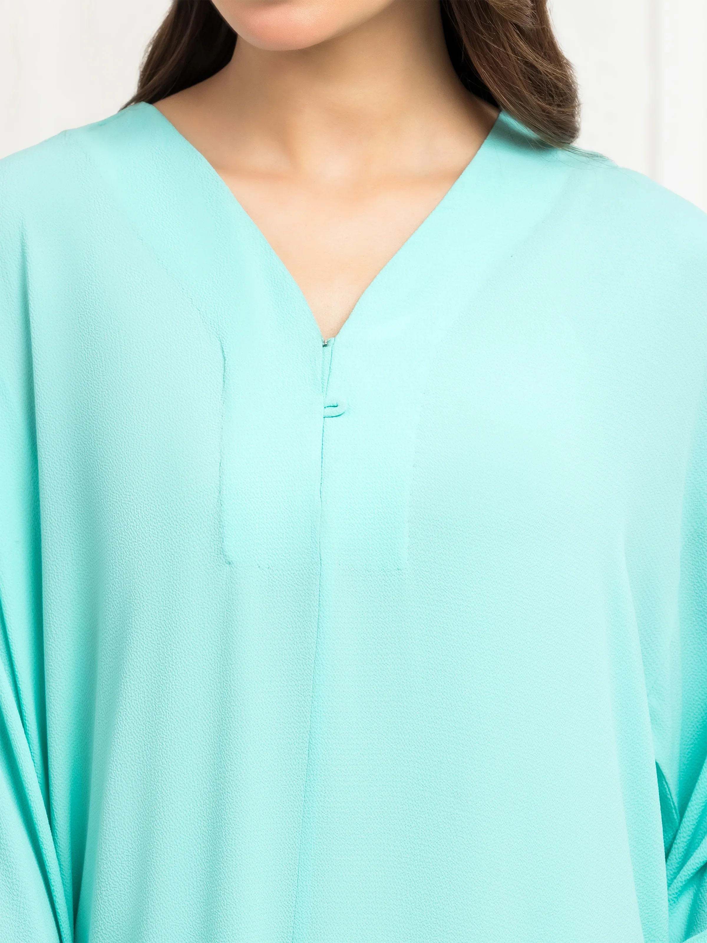 Pret Solid Crepe Chiffon Co-Ord Set - EWTKS6-86103ST - Image 3