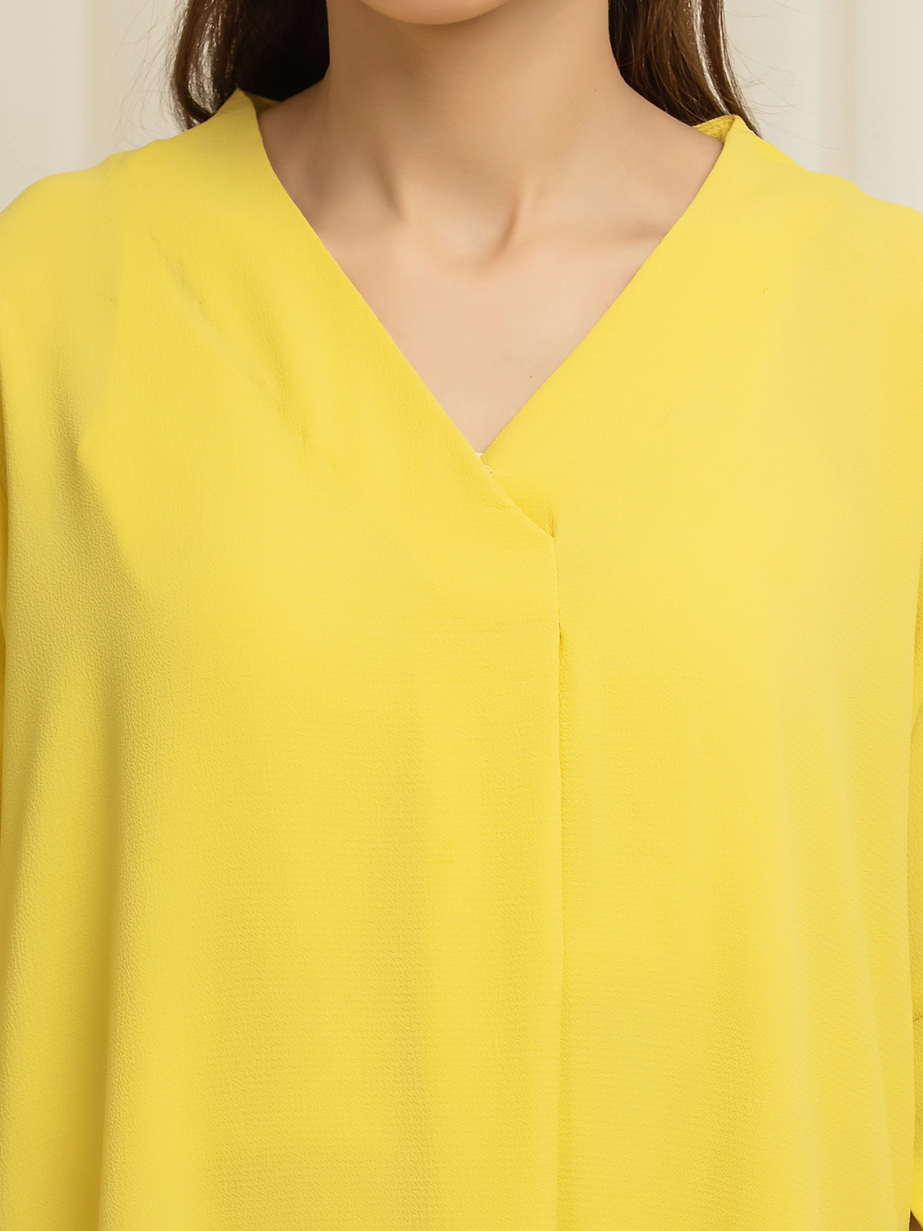 Pret Solid Crepe Chiffon Co-Ord Set - EWTKS6-86105ST - Image 3