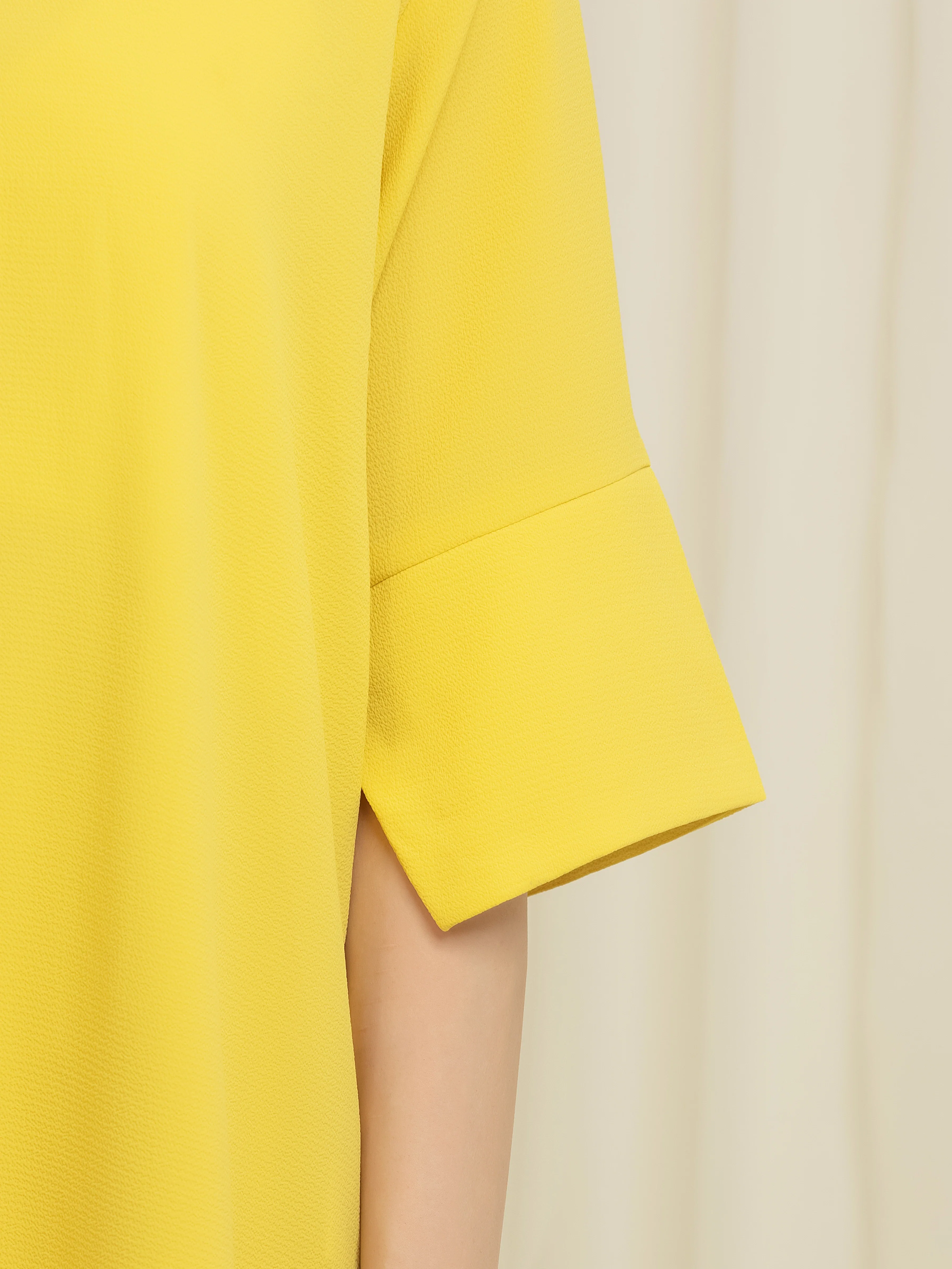 Pret Solid Crepe Chiffon Co-Ord Set - EWTKS6-86105ST - Image 4